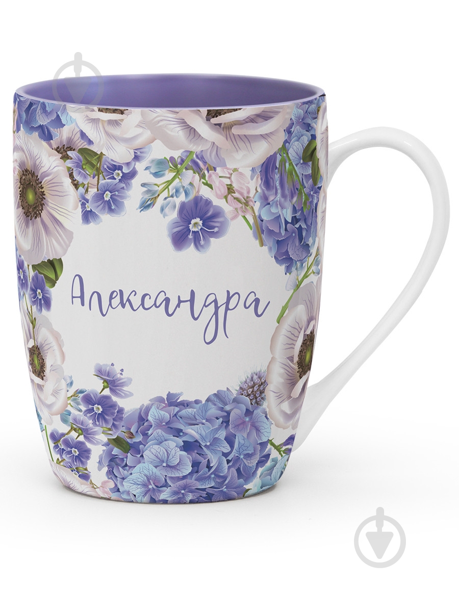 Чашка іменна Флора 018-Александра - фото 1