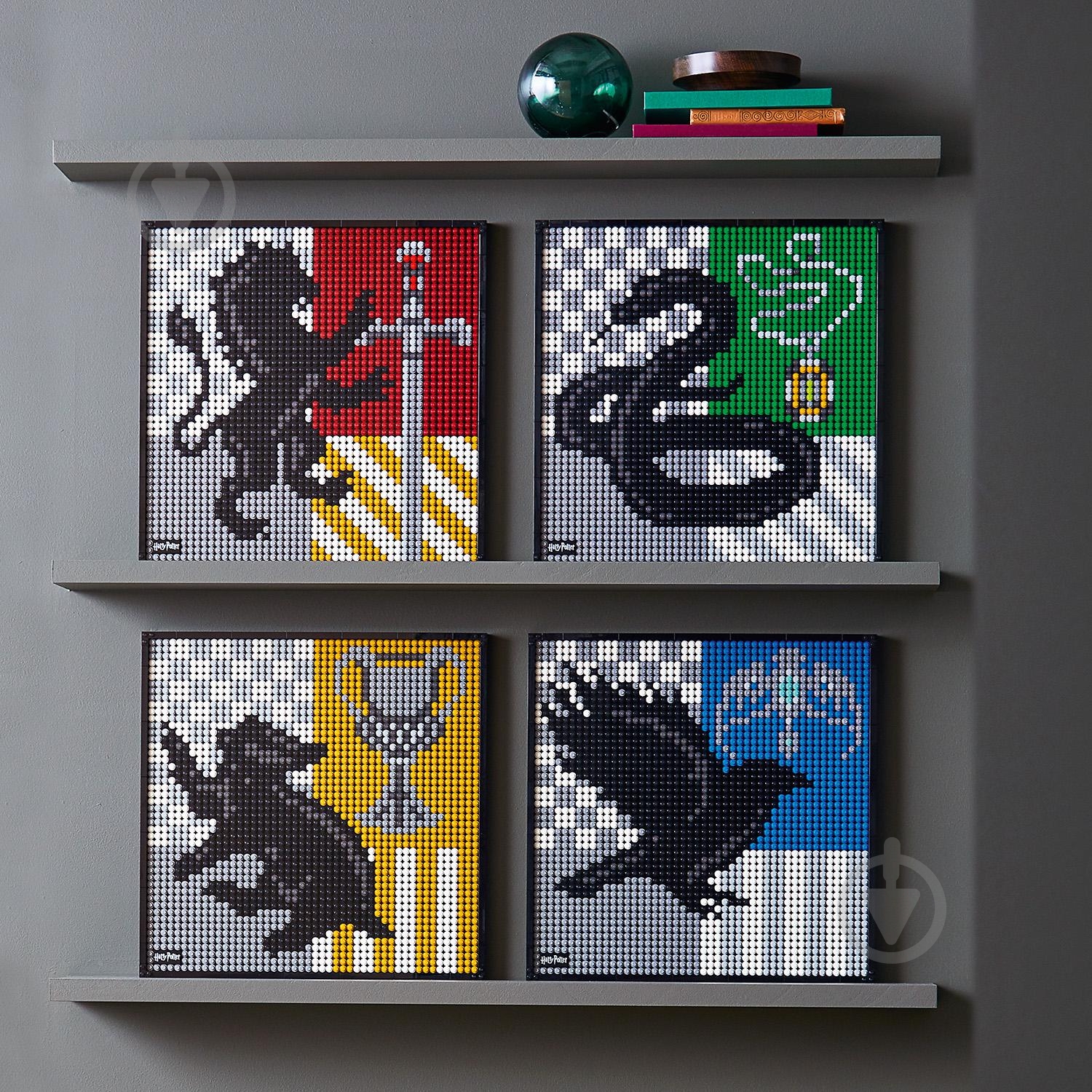 Конструктор LEGO Art Harry Potter Hogwarts Crests 31201 - фото 2 Конструктор LEGO Art Harry Potter Hogwarts Crests 31201 - фото 2