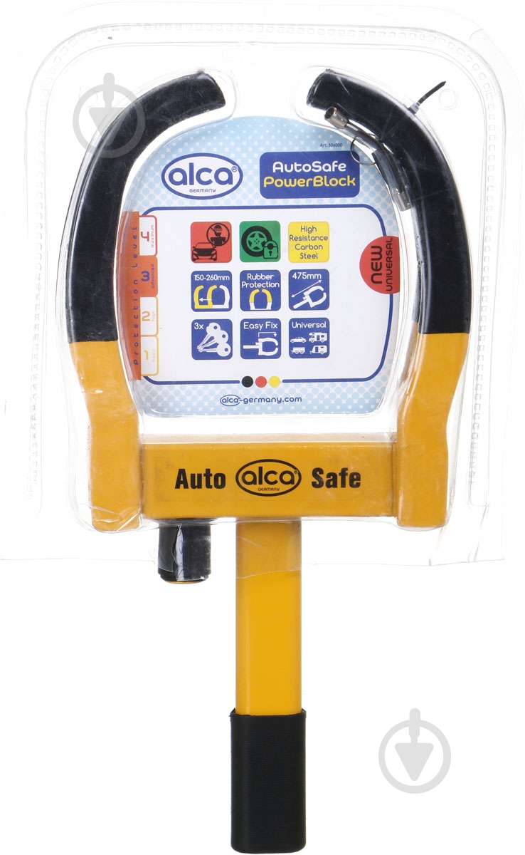 Устройство противоугонное для колес Alca Power Bloсk - фото 1