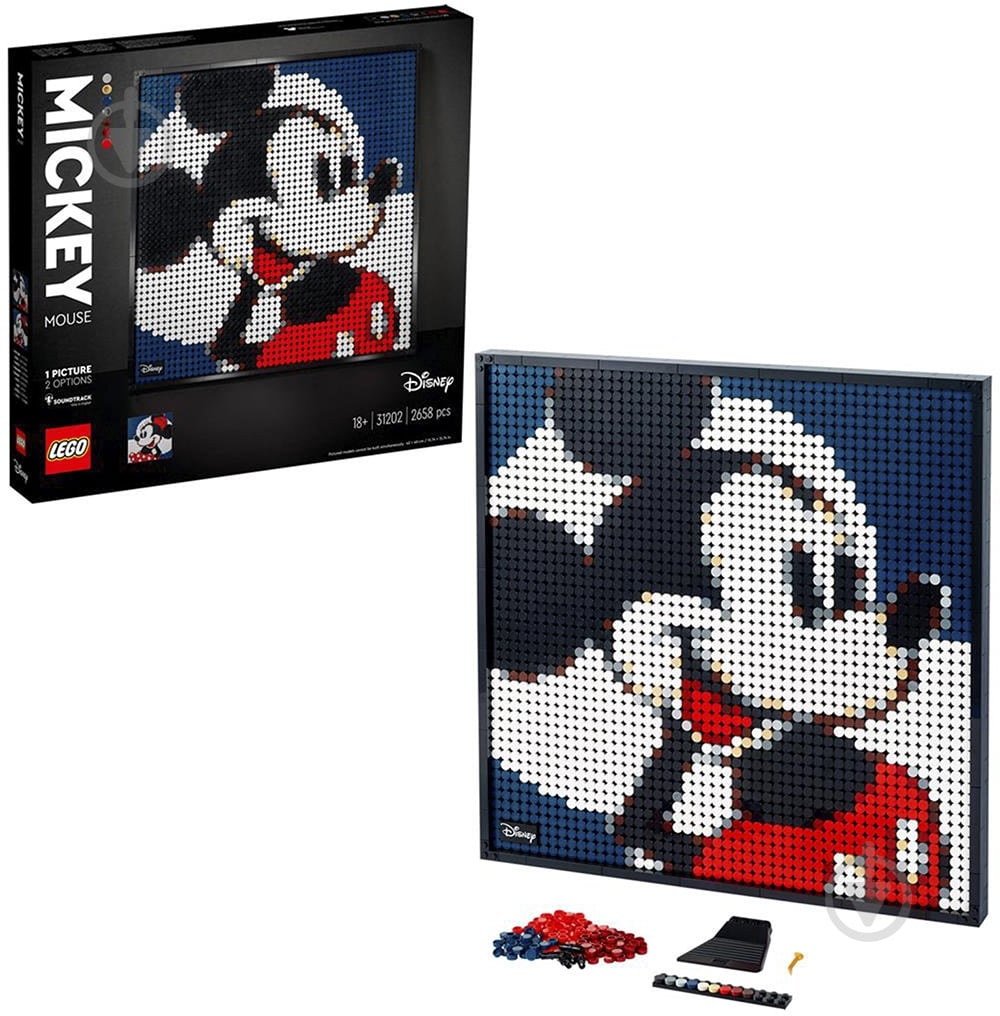 Конструктор LEGO Art Disney's Mickey Mouse 31202 - фото 11