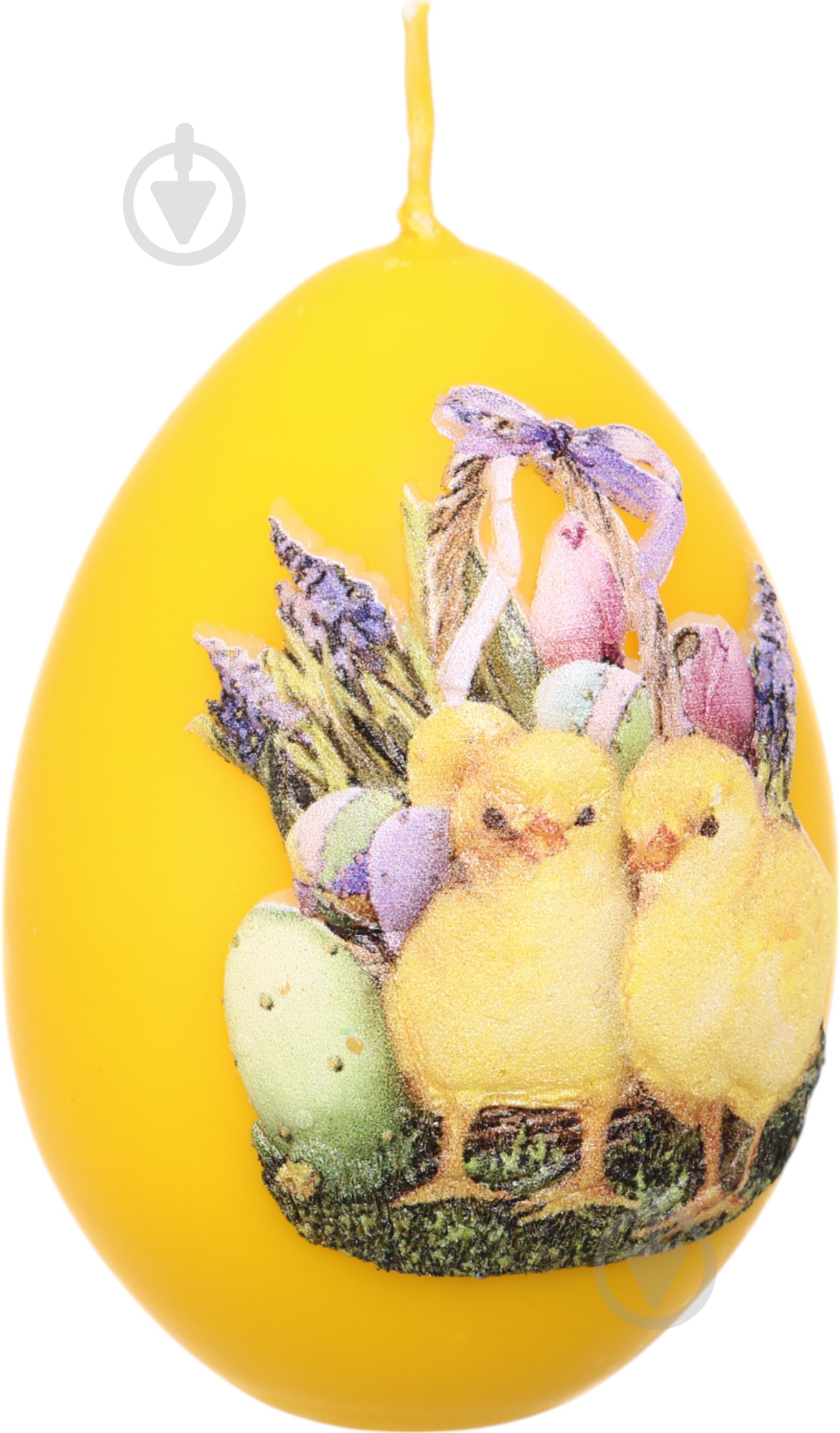 Свеча декоративная яйцо Пасхальное в ассортименте Pako-If - фото 2