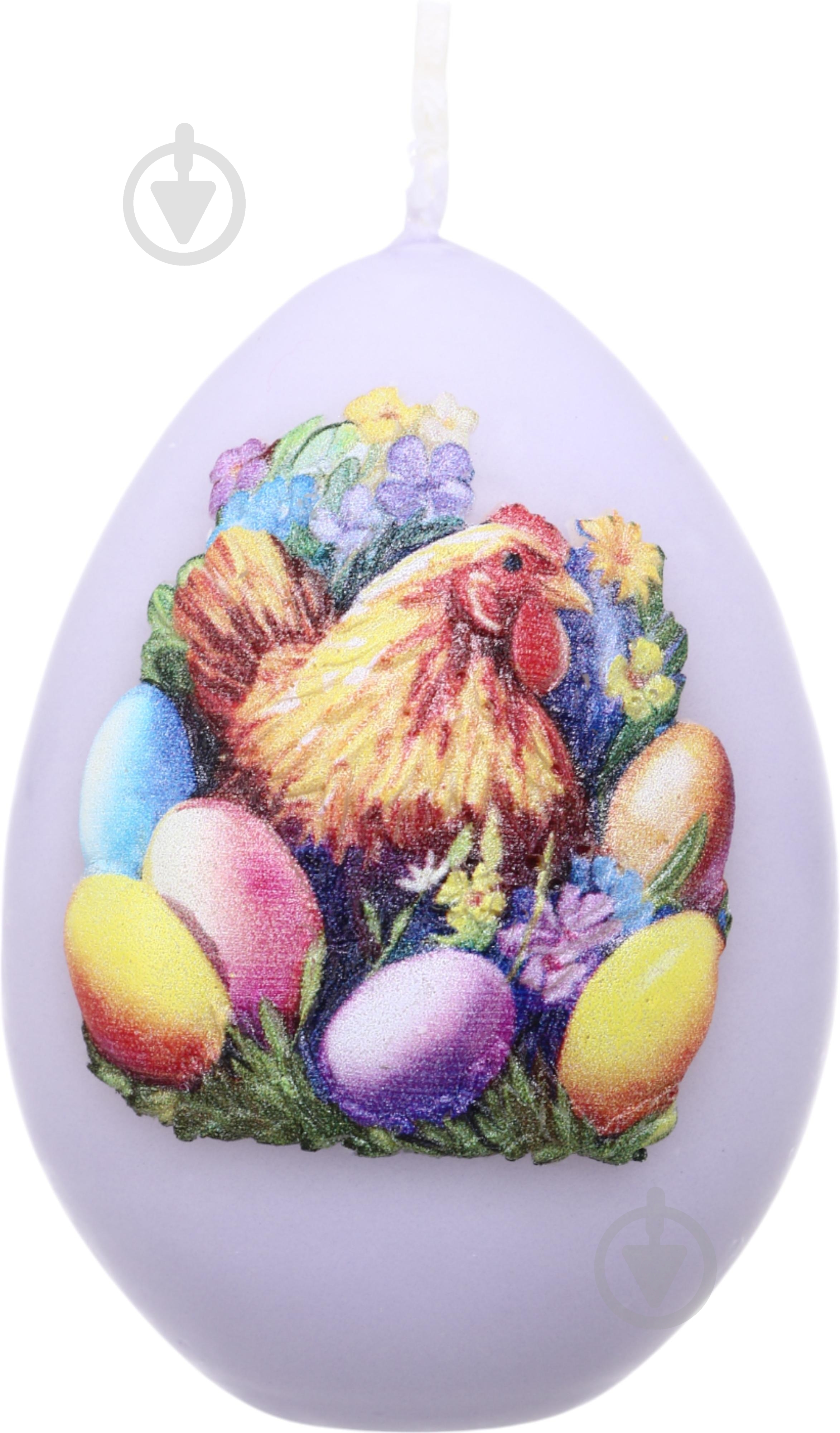 Свеча декоративная яйцо Пасхальное в ассортименте Pako-If - фото 3