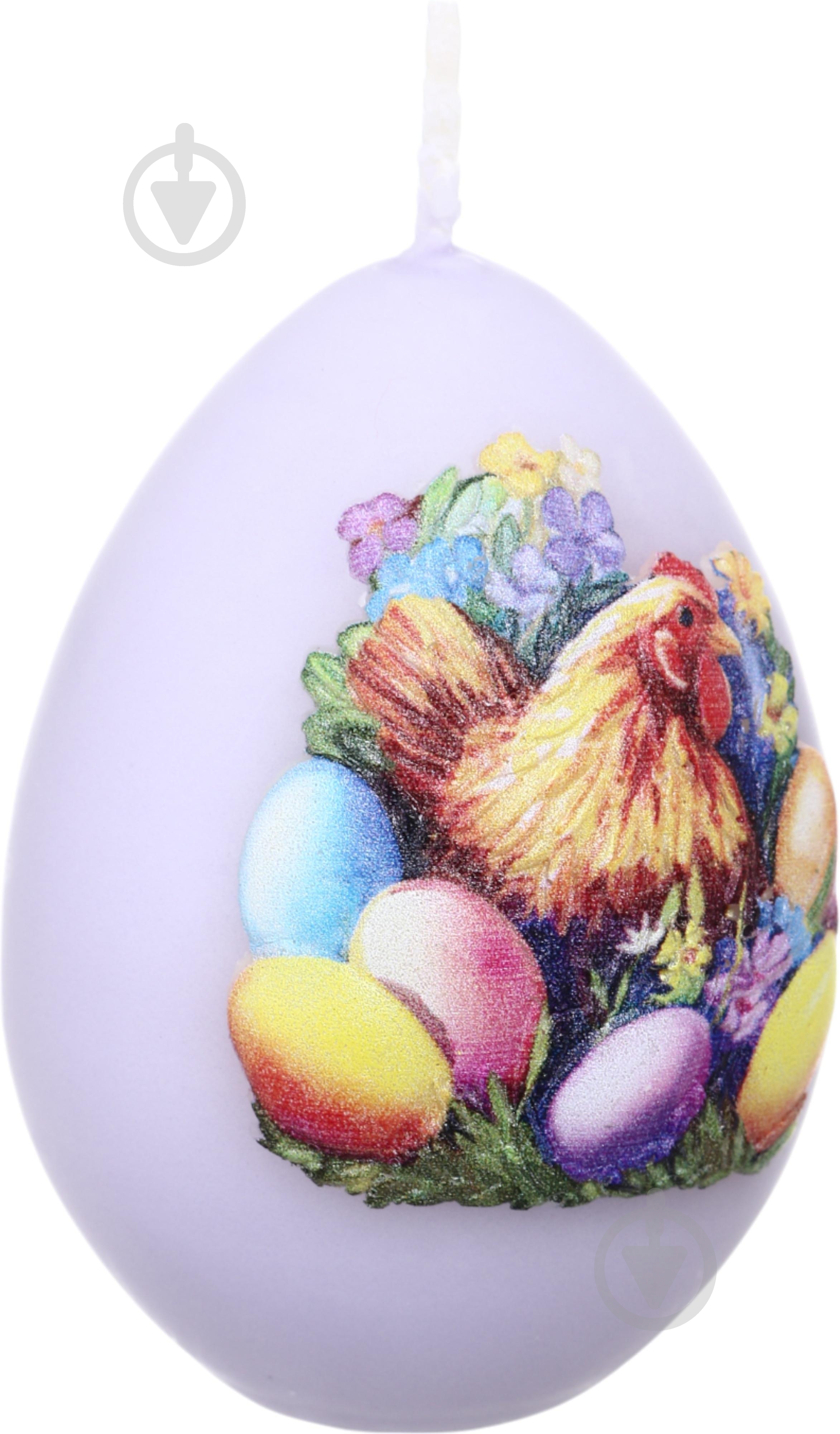 Свеча декоративная яйцо Пасхальное в ассортименте Pako-If - фото 4