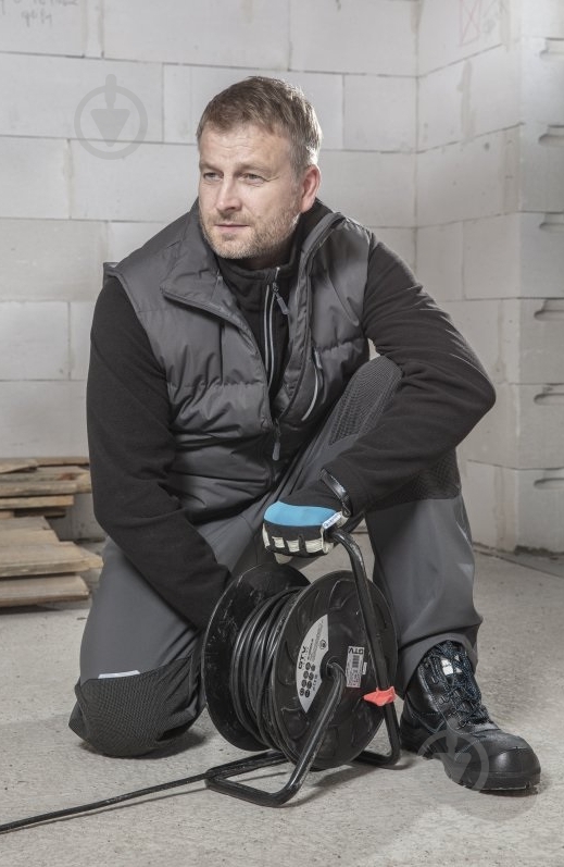 Брюки рабочие HOEGERT ELDE р. M HT5K357 графит - фото 4 Брюки рабочие HOEGERT ELDE р. M HT5K357 графит - фото 4