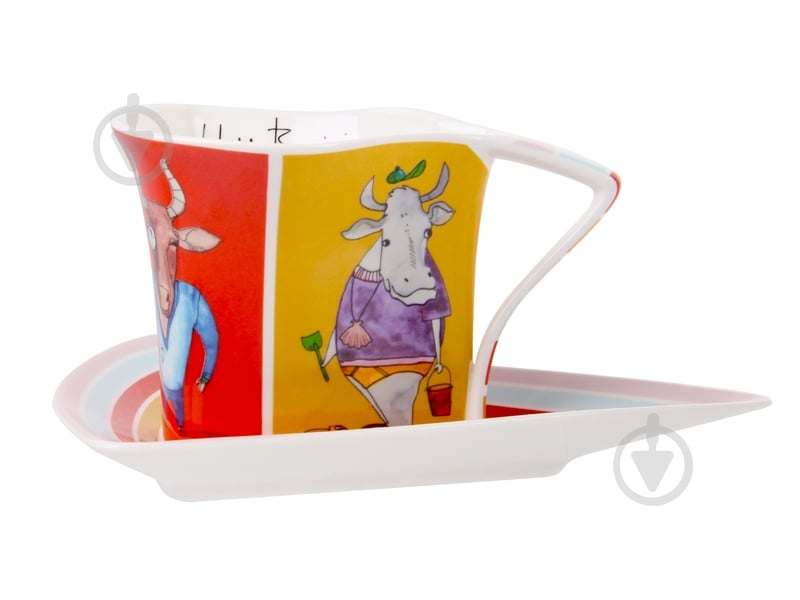 Чашка для кофе Стиляги Fancy Bulls 180 мл 924-637 - фото 1 Чашка для кофе Стиляги Fancy Bulls 180 мл 924-637 - фото 1