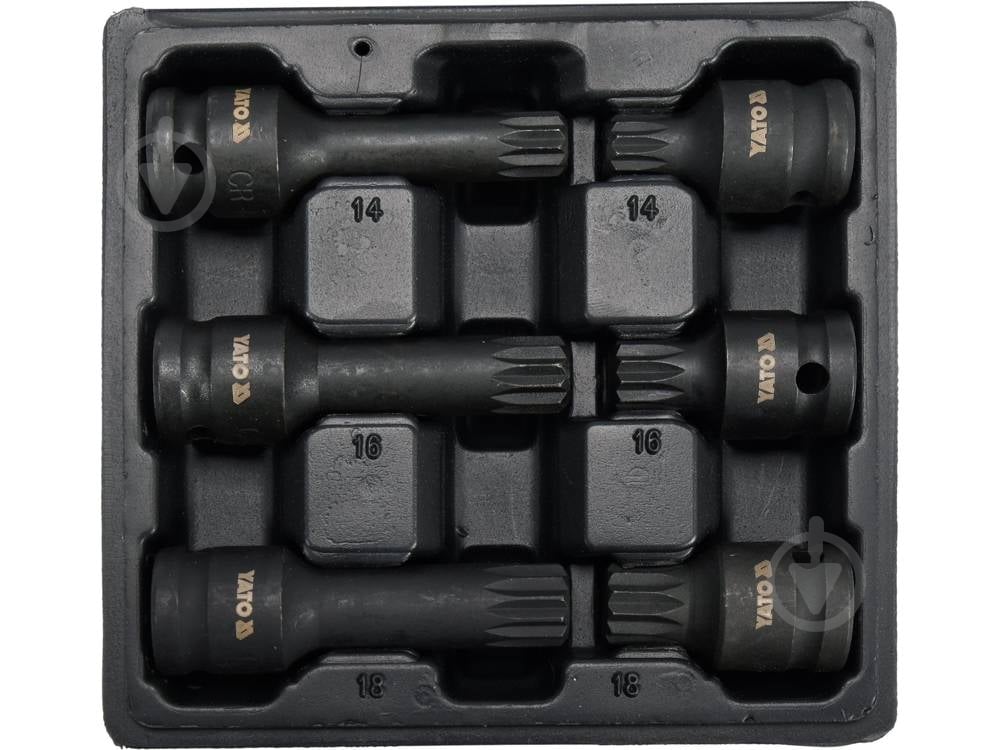 Набор бит YATO 6 шт. YT-10652 - фото 1