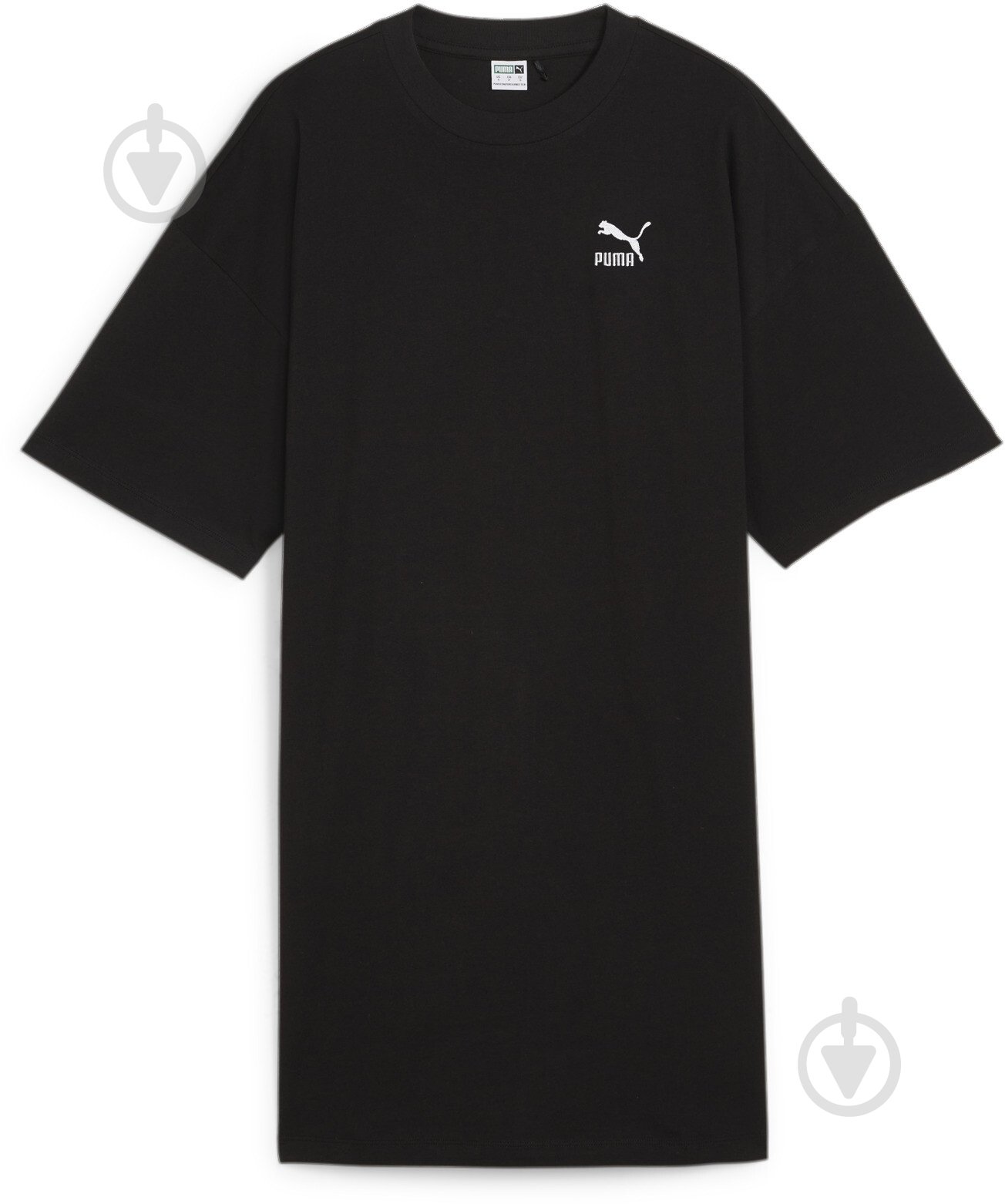 Платье Puma BETTER CLASSICS TEE DRESS 62423201 р.XS черный - фото 1