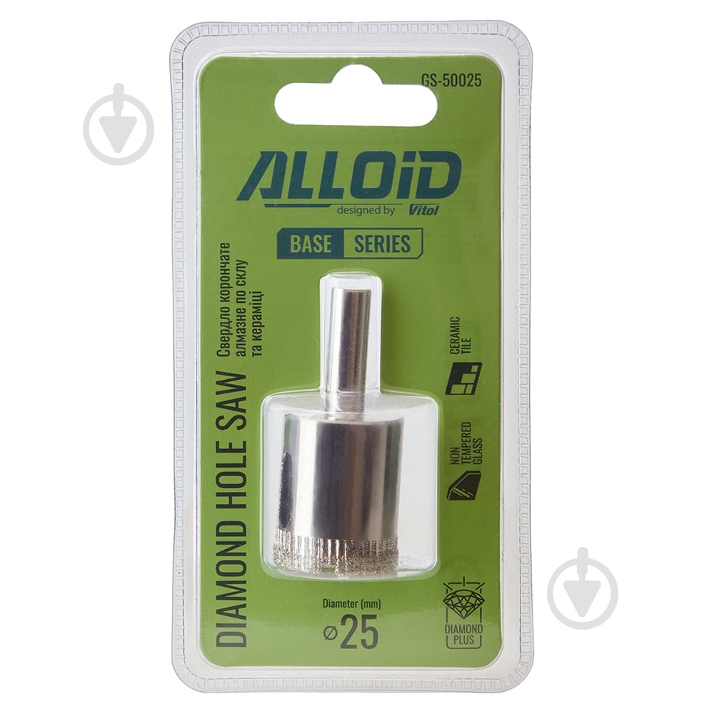 Свердло корончате Alloid 25 мм GS-50025 - фото 4 Свердло корончате Alloid 25 мм GS-50025 - фото 4