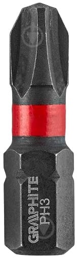 Набор бит GRAPHITE ударные 6 шт. 56H540 - фото 6