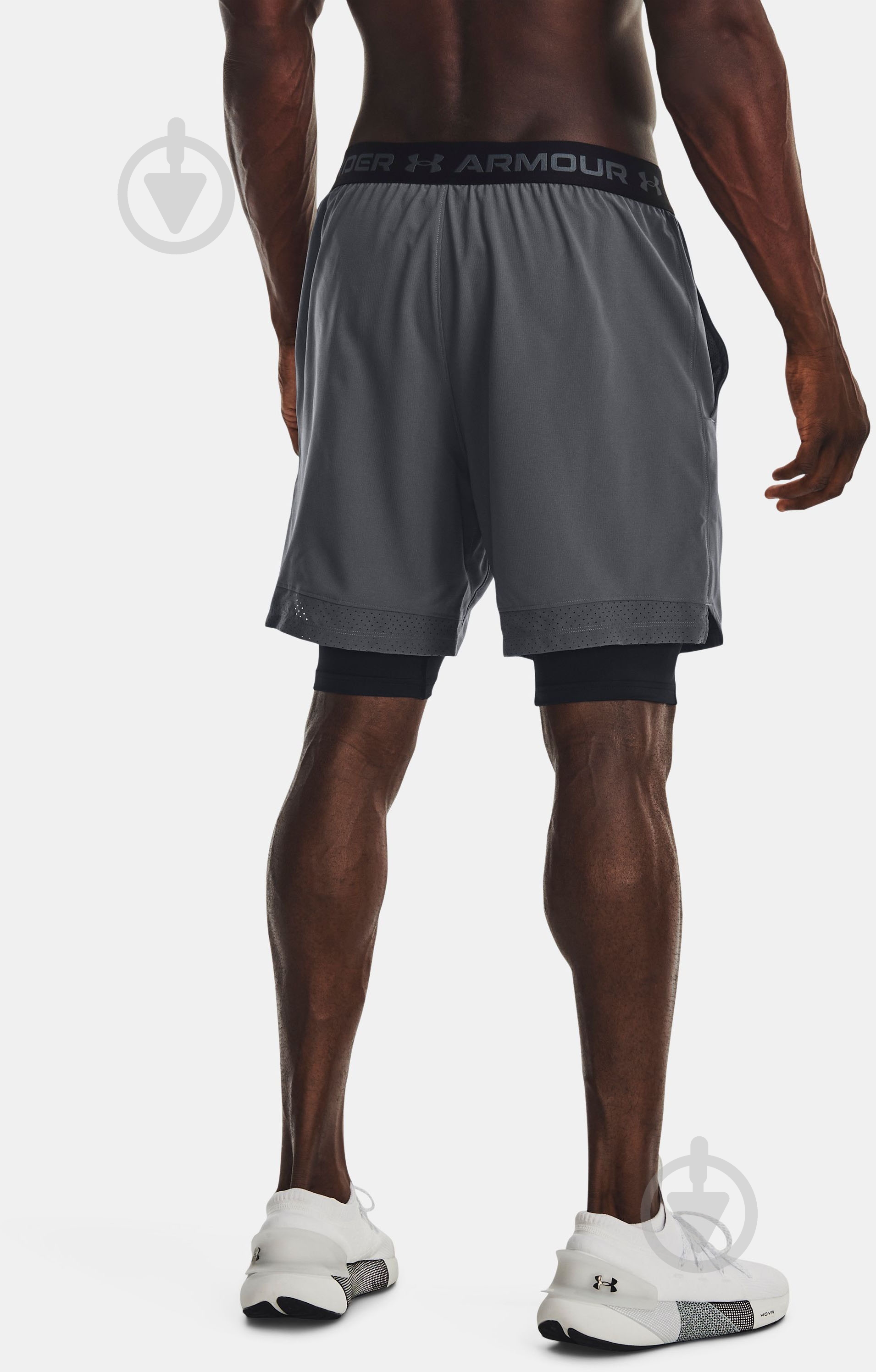 Шорти Under Armour UA VANISH WOVEN 2IN1 STS 1373764-012 р. S-M сірий - фото 2