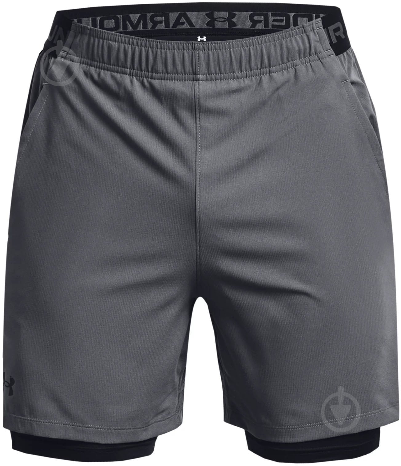 Шорти Under Armour UA VANISH WOVEN 2IN1 STS 1373764-012 р. S-M сірий - фото 4