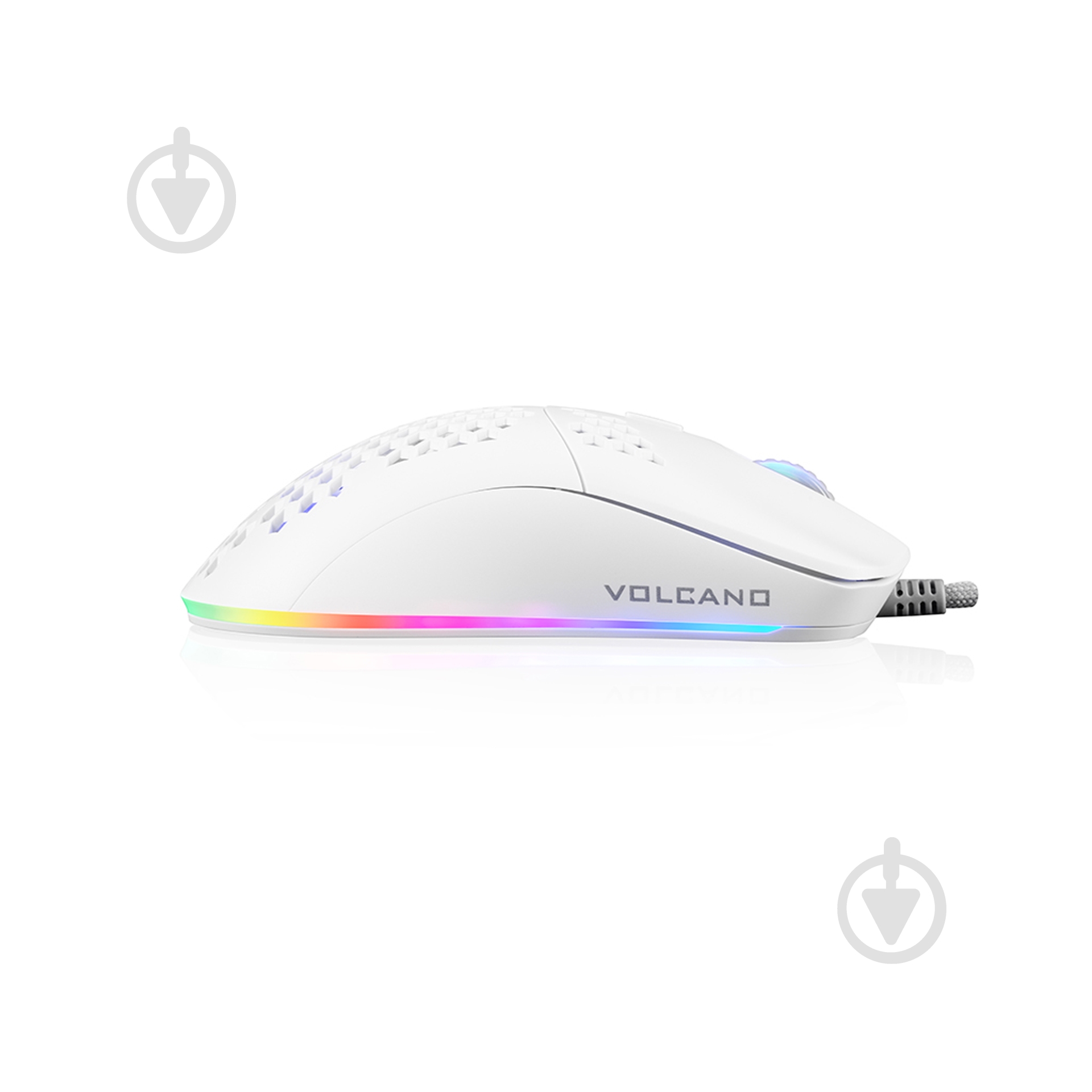 Мышка Modecom Shinobi 3360 Volcano белая - фото 3 Мышка Modecom Shinobi 3360 Volcano белая - фото 3