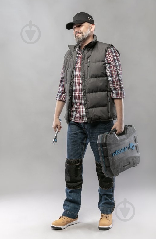 Жилет HOEGERT WIED р. L HT5K243 графит - фото 3 Жилет HOEGERT WIED р. L HT5K243 графит - фото 3