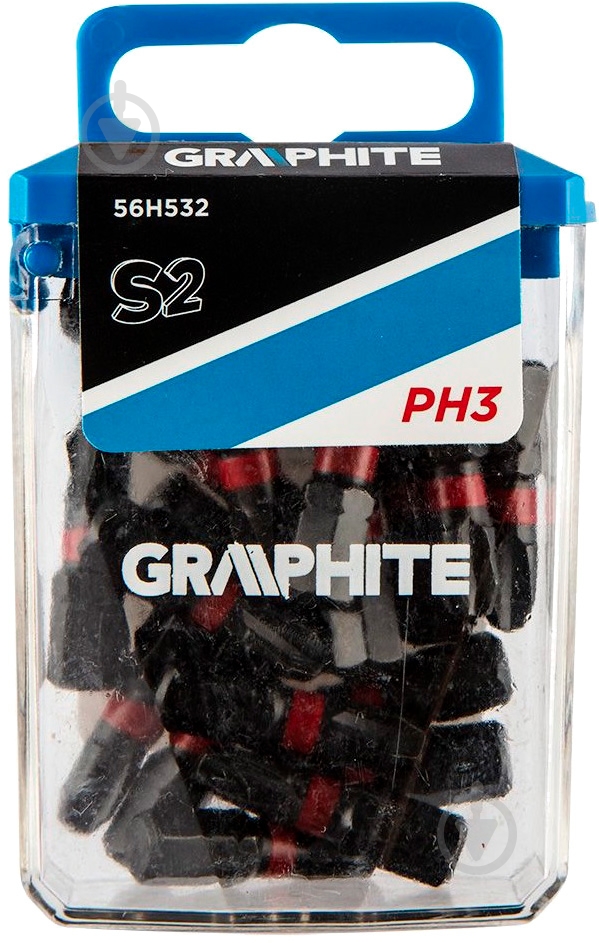 Бита GRAPHITE ударные 20 шт. 56H532 - фото 2