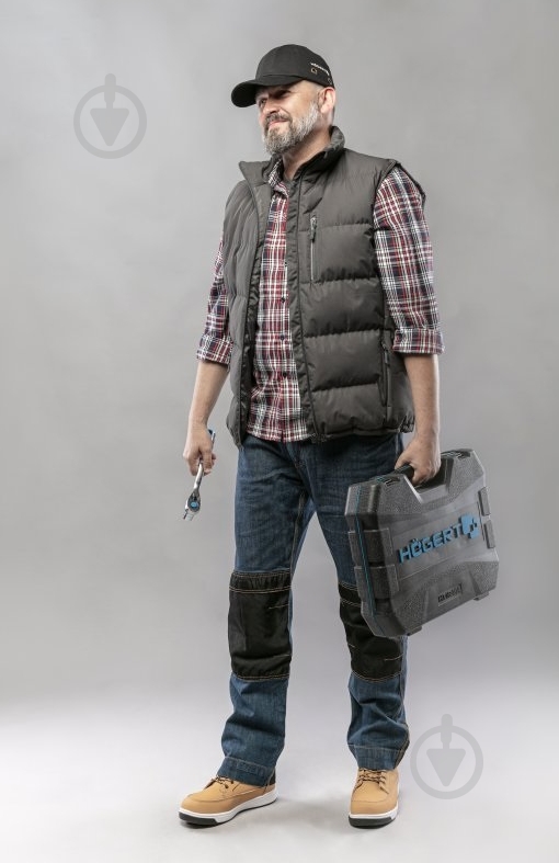 Жилет HOEGERT WIED р. 3XL HT5K243 графит - фото 3 Жилет HOEGERT WIED р. 3XL HT5K243 графит - фото 3