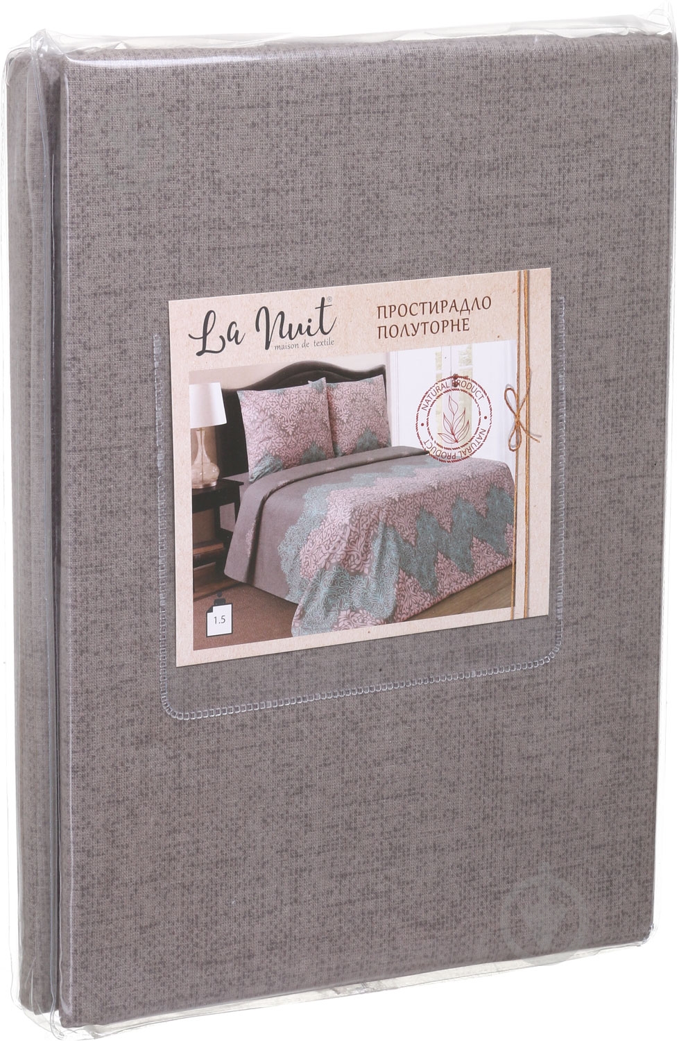 Простынь Basic Метида 220x160 см La Nuit - фото 3