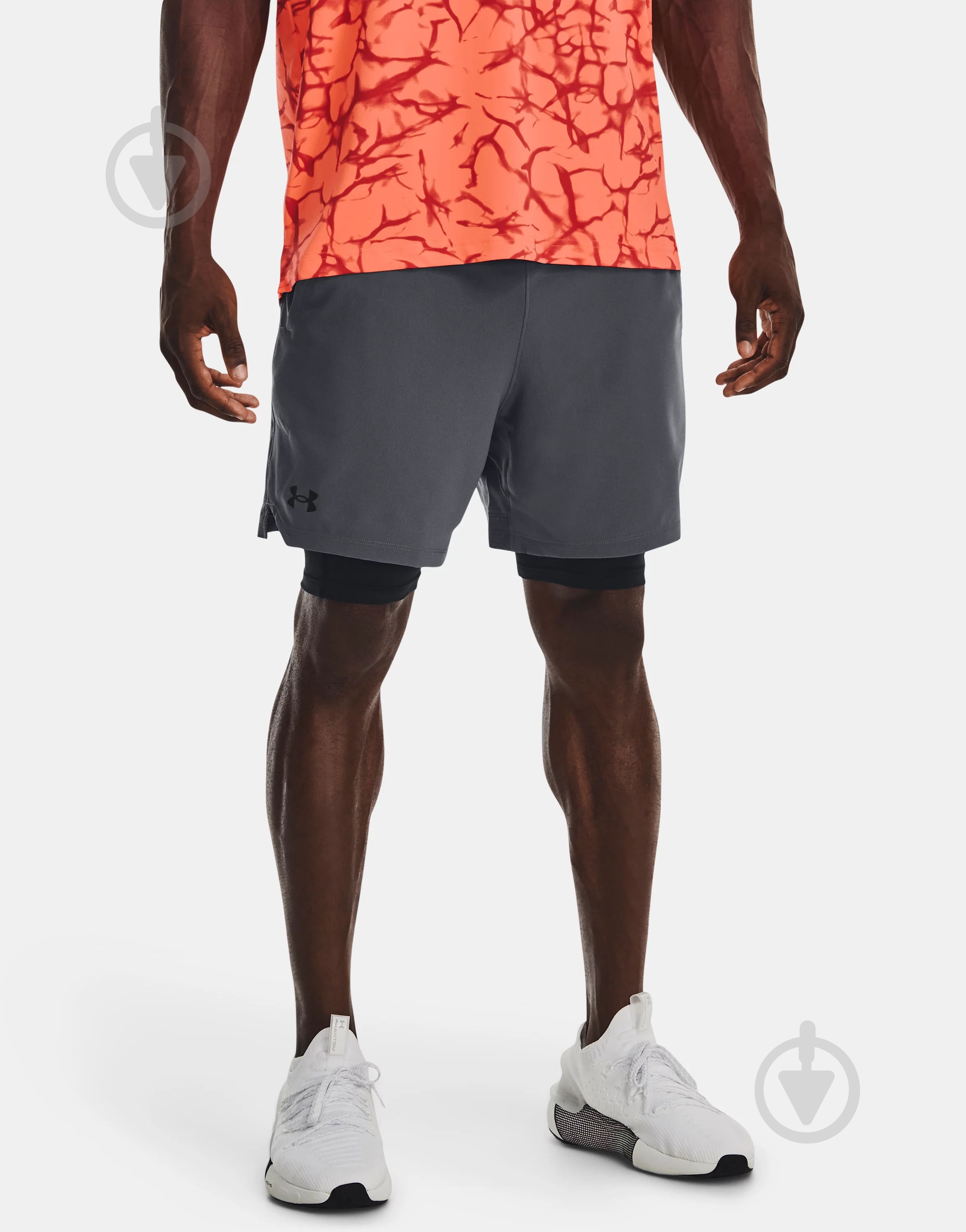 Шорти Under Armour UA VANISH WOVEN 2IN1 STS 1373764-012 р. M сірий - фото 1