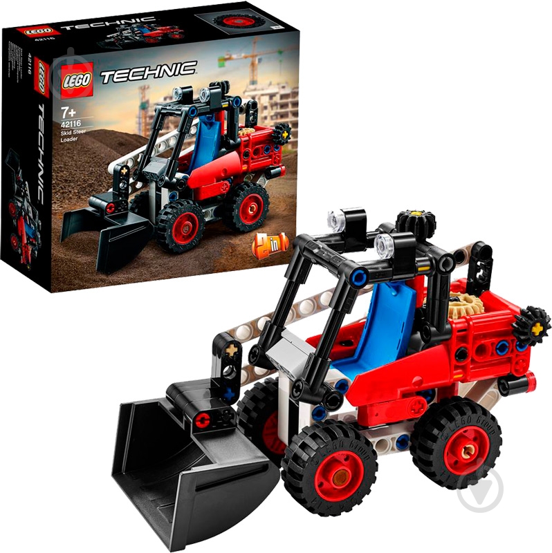 ᐉ Конструктор LEGO Technic Мини-погрузчик с бортовым поворотом