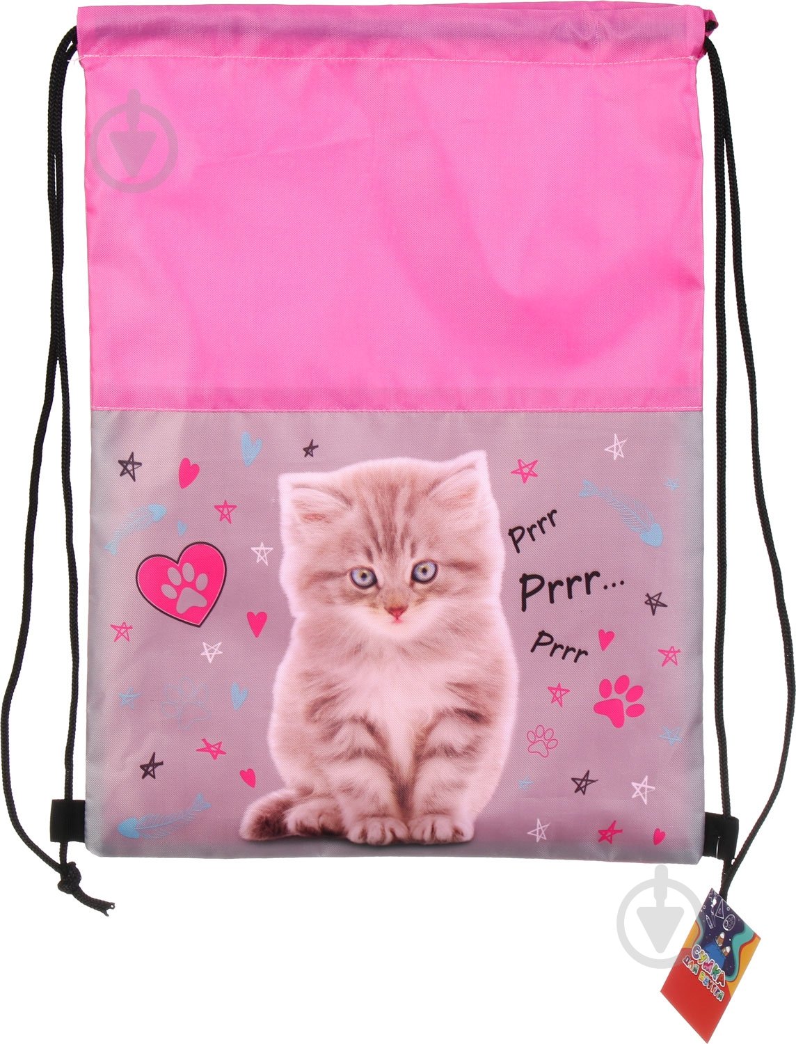 Сумка для обуви 46x32 см Котик - фото 4