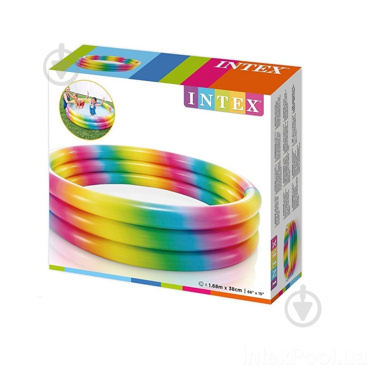 Бассейн надувной Intex 58449 - фото 3