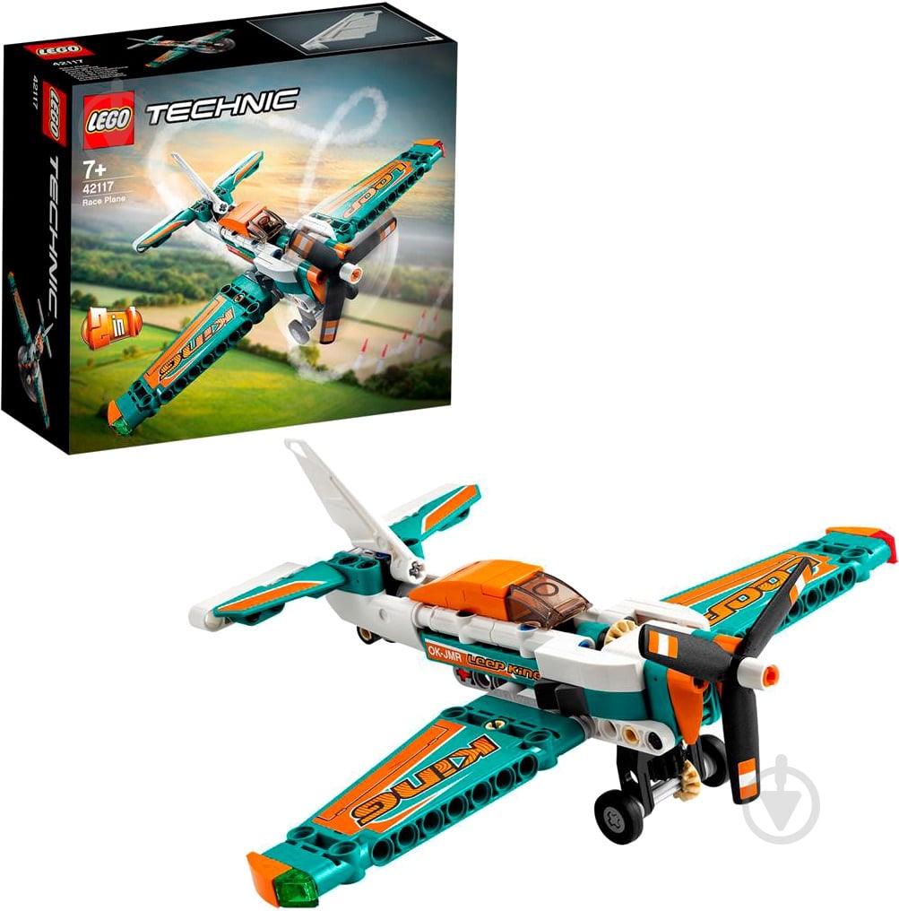 Конструктор LEGO Technic Спортивный самолет 42117 - фото 17