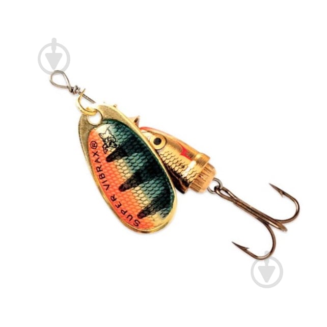 Блесна-вертушка Blue Fox BFSD 3 P VIBRAX SHAD, 6см 8 г perch - фото 1