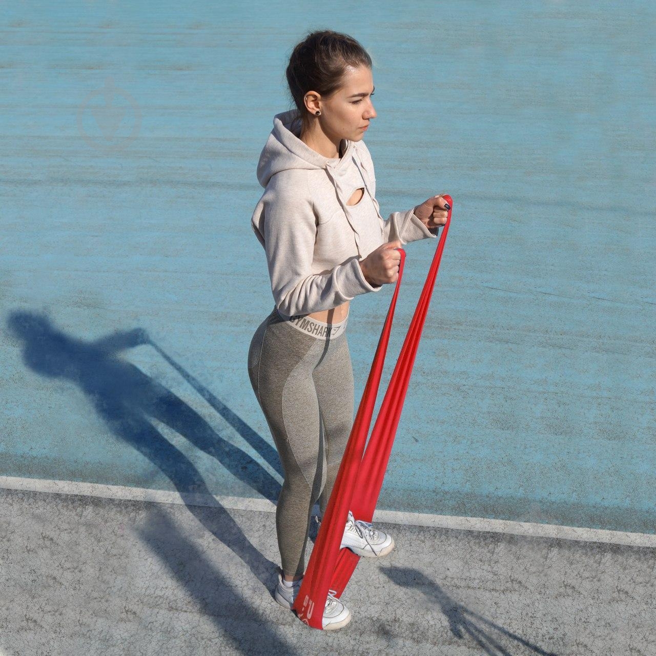 Лента-эспандер Power System красная PS_4122_Red - фото 7