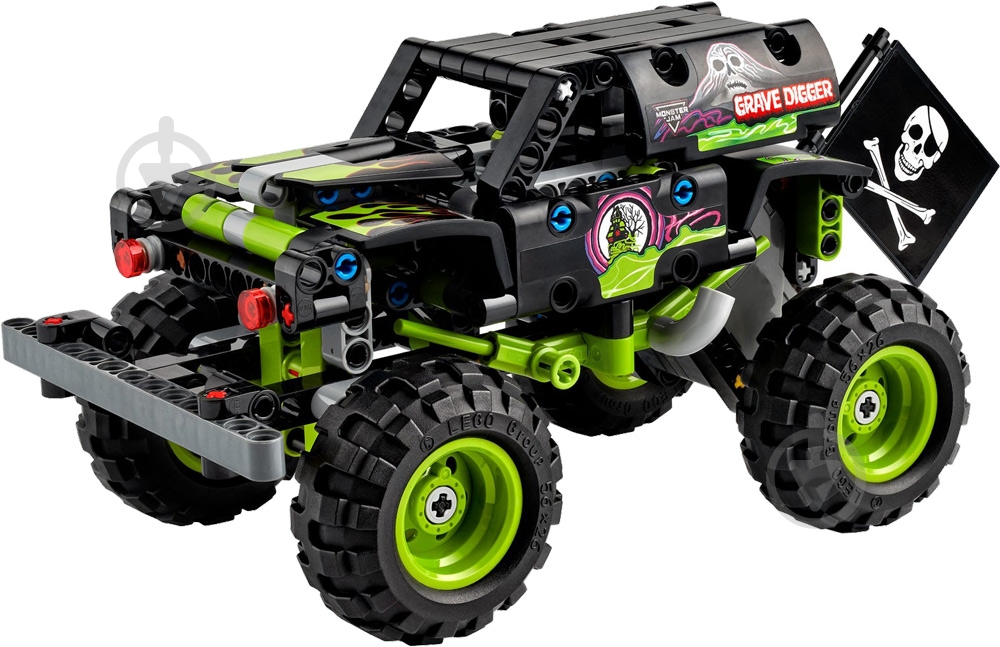 Конструктор LEGO Technic Monster Jam® Grave Digger® 42118 - фото 9 Конструктор LEGO Technic Monster Jam® Grave Digger® 42118 - фото 9