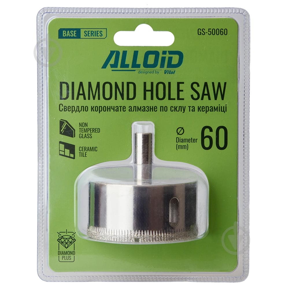 Свердло корончате Alloid 60 мм GS-50060 - фото 3