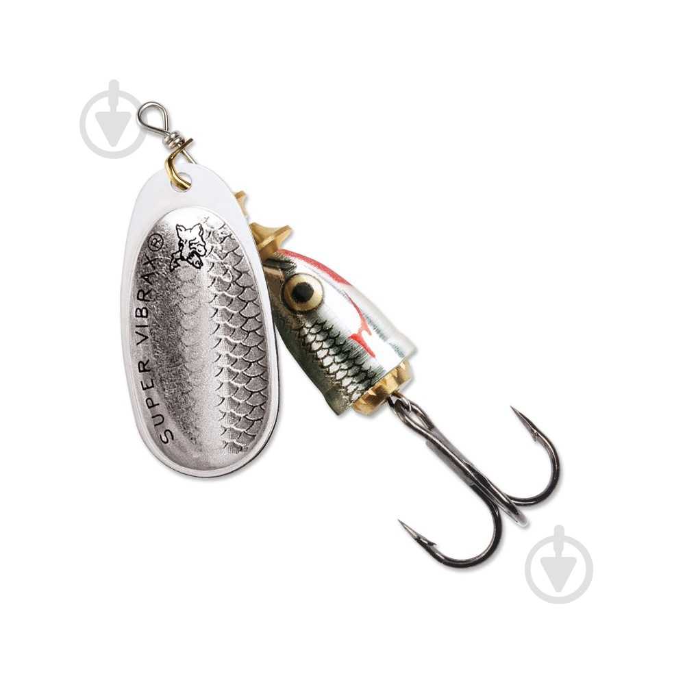 Блесна-вертушка Blue Fox BFSD 3 SSD VIBRAX SHAD, 6см 8 г silver - фото 1