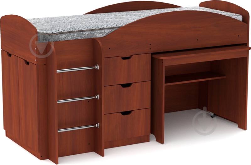 Кровать-горка Компанит Универсал 70x190 см яблоня - фото 1 Кровать-горка Компанит Универсал 70x190 см яблоня - фото 1