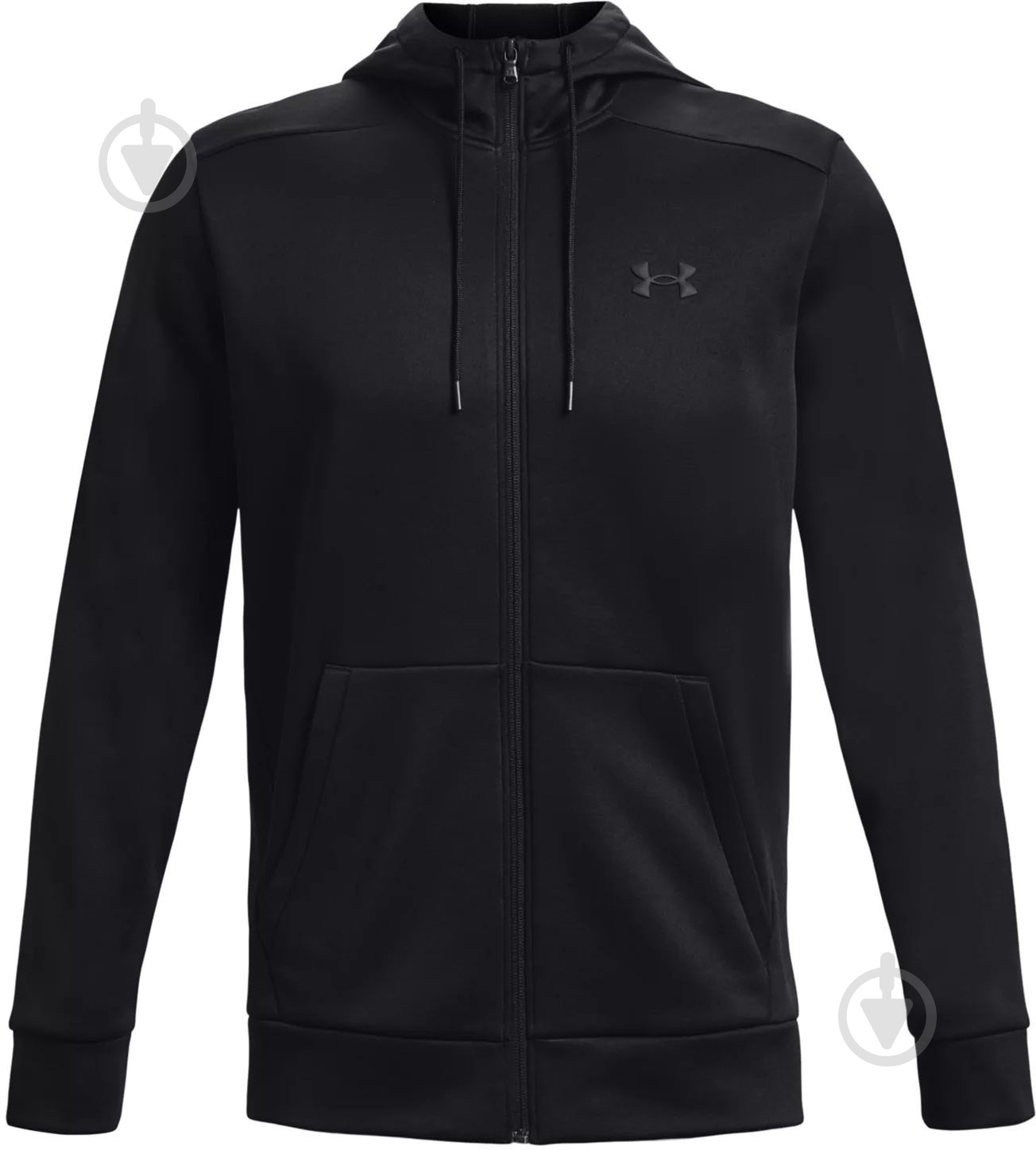 Джемпер Under Armour UA ARMOUR FLEECE FZ HOODIE 1373357-001 р.2XL чорний - фото 4