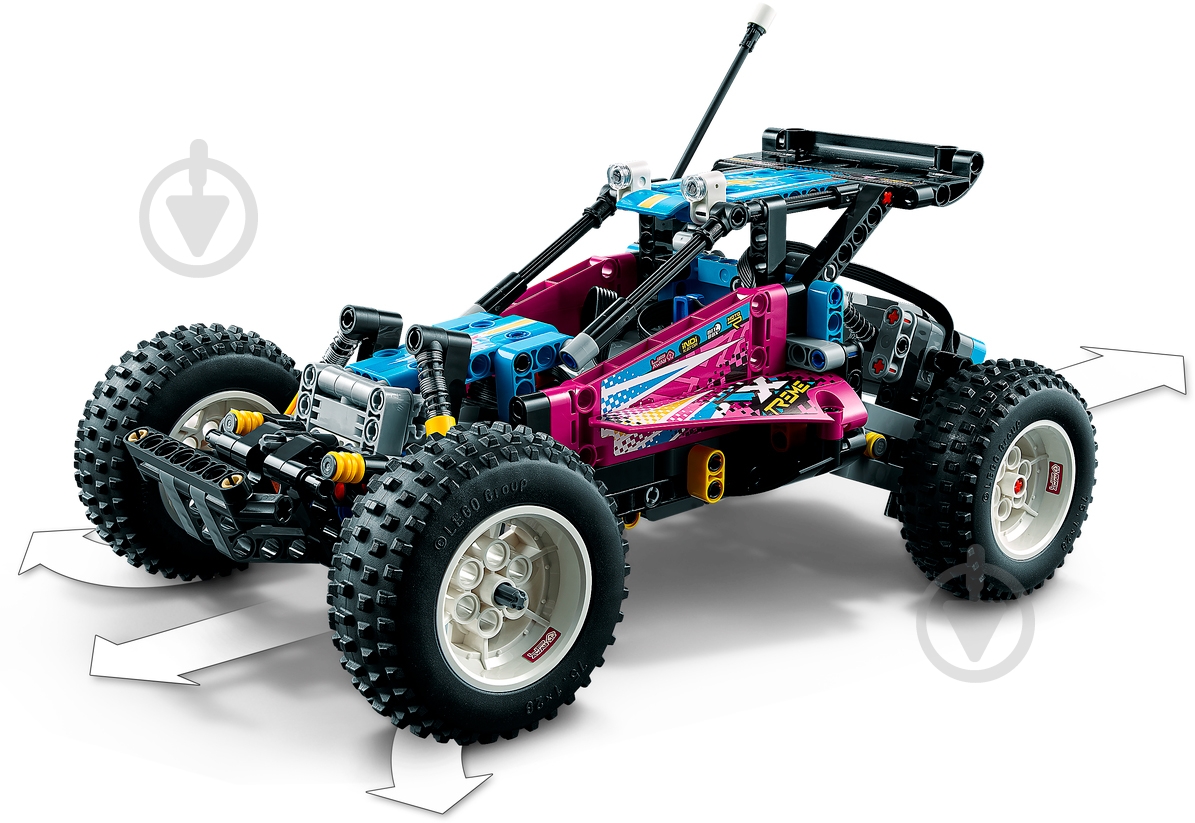Конструктор LEGO Technic Багги-внедорожник 42124 - фото 16
