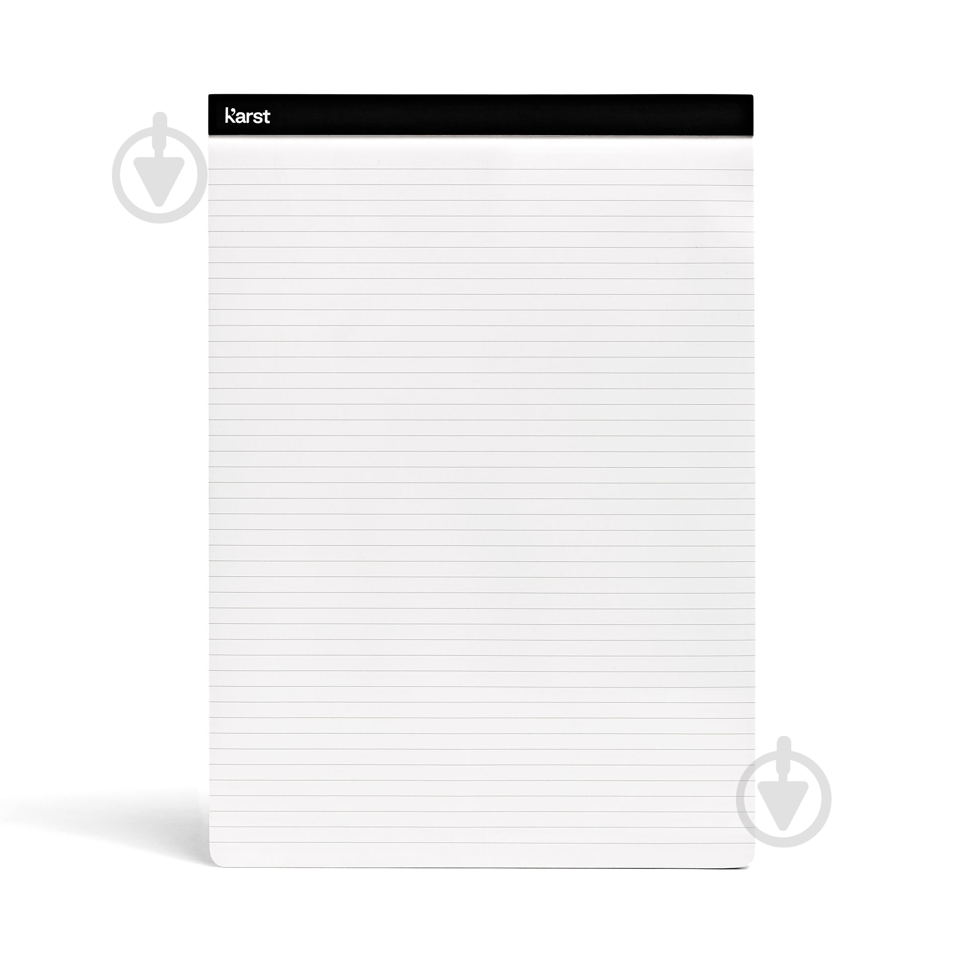 Нотатник Notepad A4 лінійка чорний Karst Stone Paper - фото 3