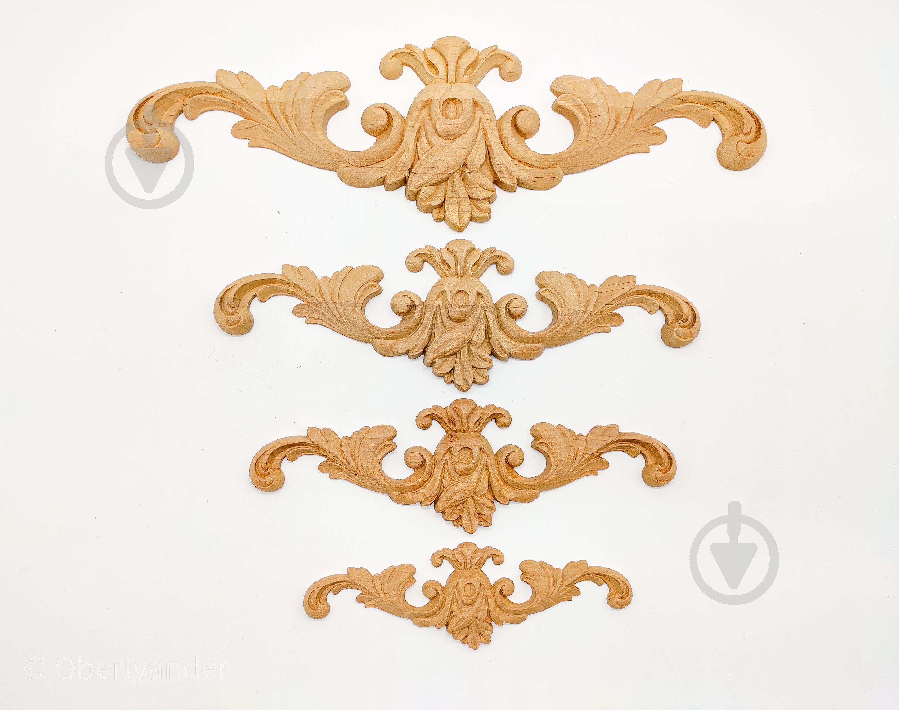 Декоративна панель дерев'яна горизонтальна 1 шт. DH.03.300 290х92x14 мм - фото 5 Декоративна панель дерев'яна горизонтальна 1 шт. DH.03.300 290х92x14 мм - фото 5