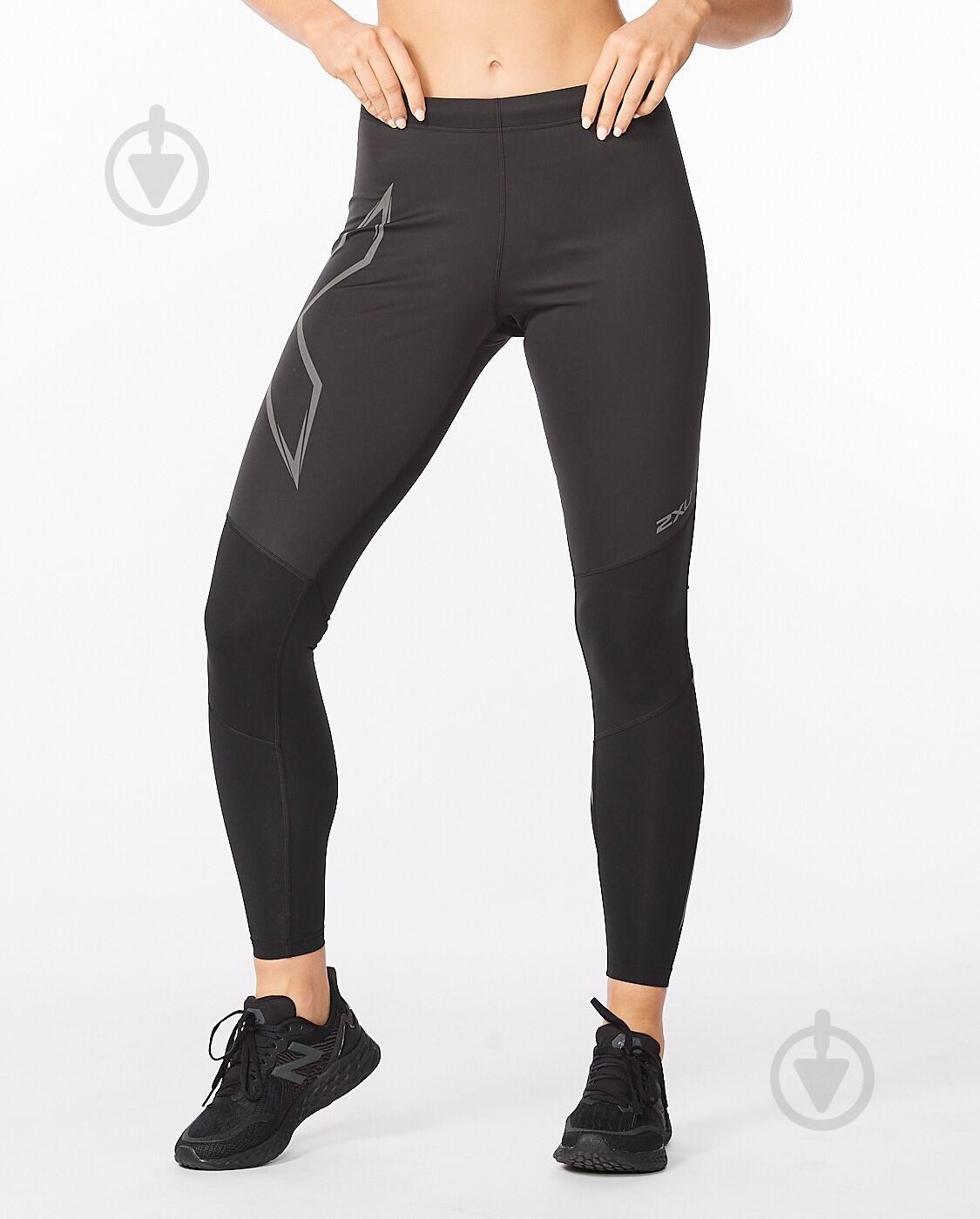 Тайтси 2XU Ignition Shield Comp Tights WA6312b_BLK/BRF р.L чорний - фото 1