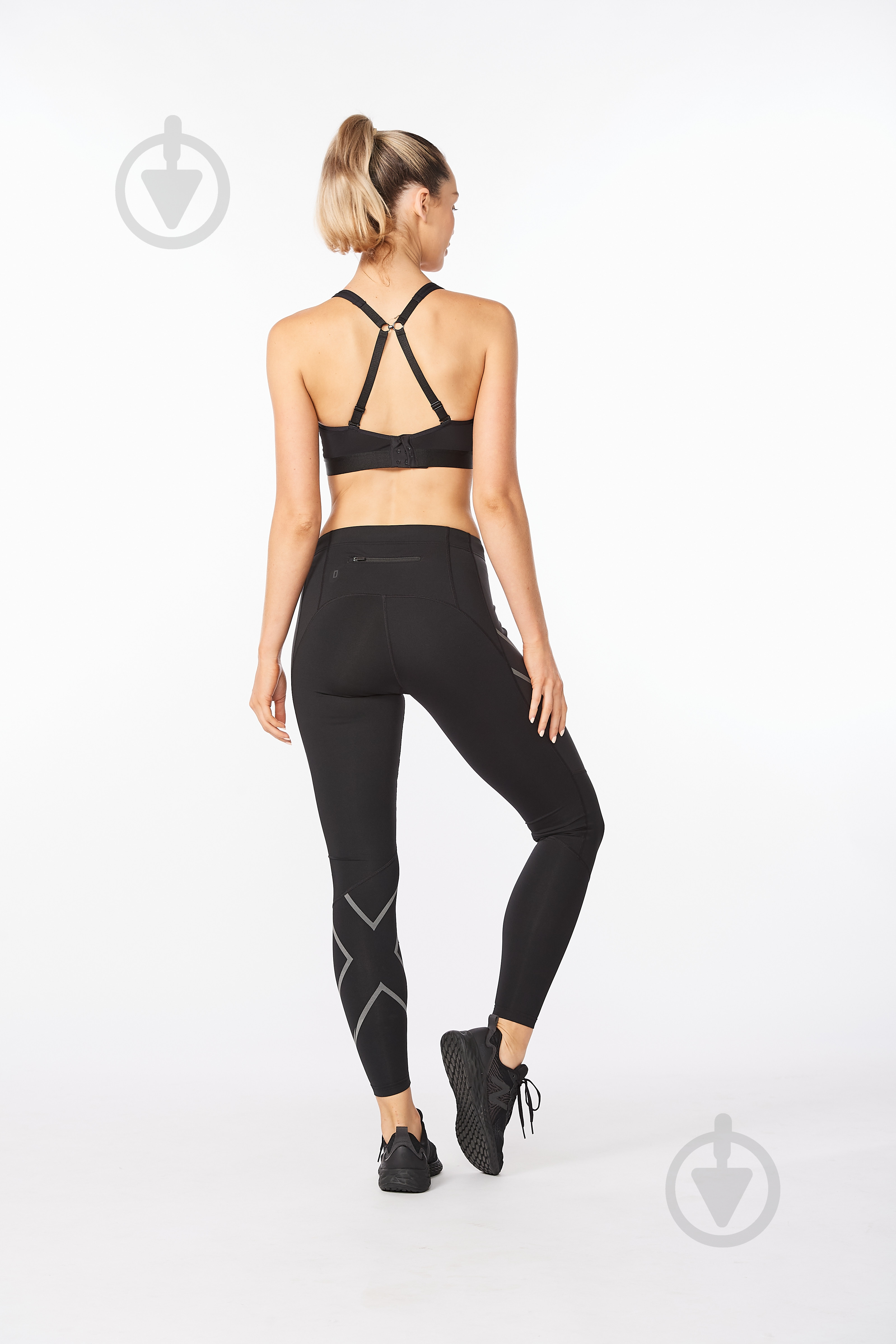 Тайтси 2XU Ignition Shield Comp Tights WA6312b_BLK/BRF р.L чорний - фото 10