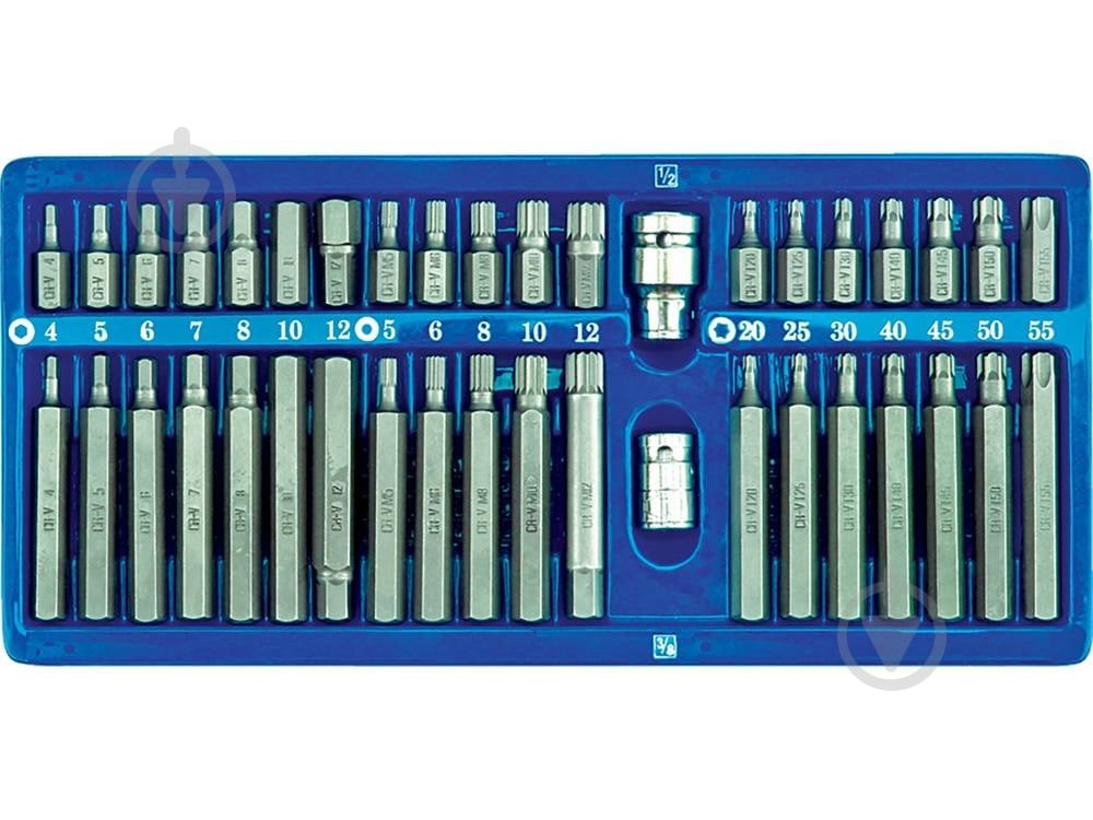 Набор бит Vorel 40 шт. 66400 - фото 1