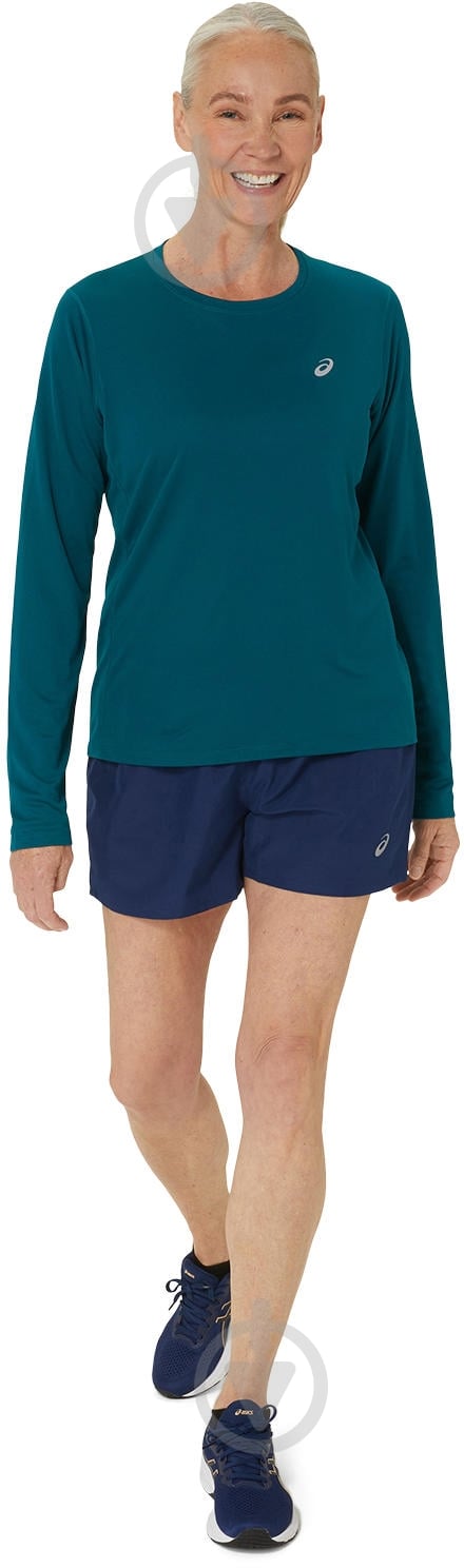 Футболка Asics CORE LS TOP 2012C333_300 р.S зеленый - фото 5