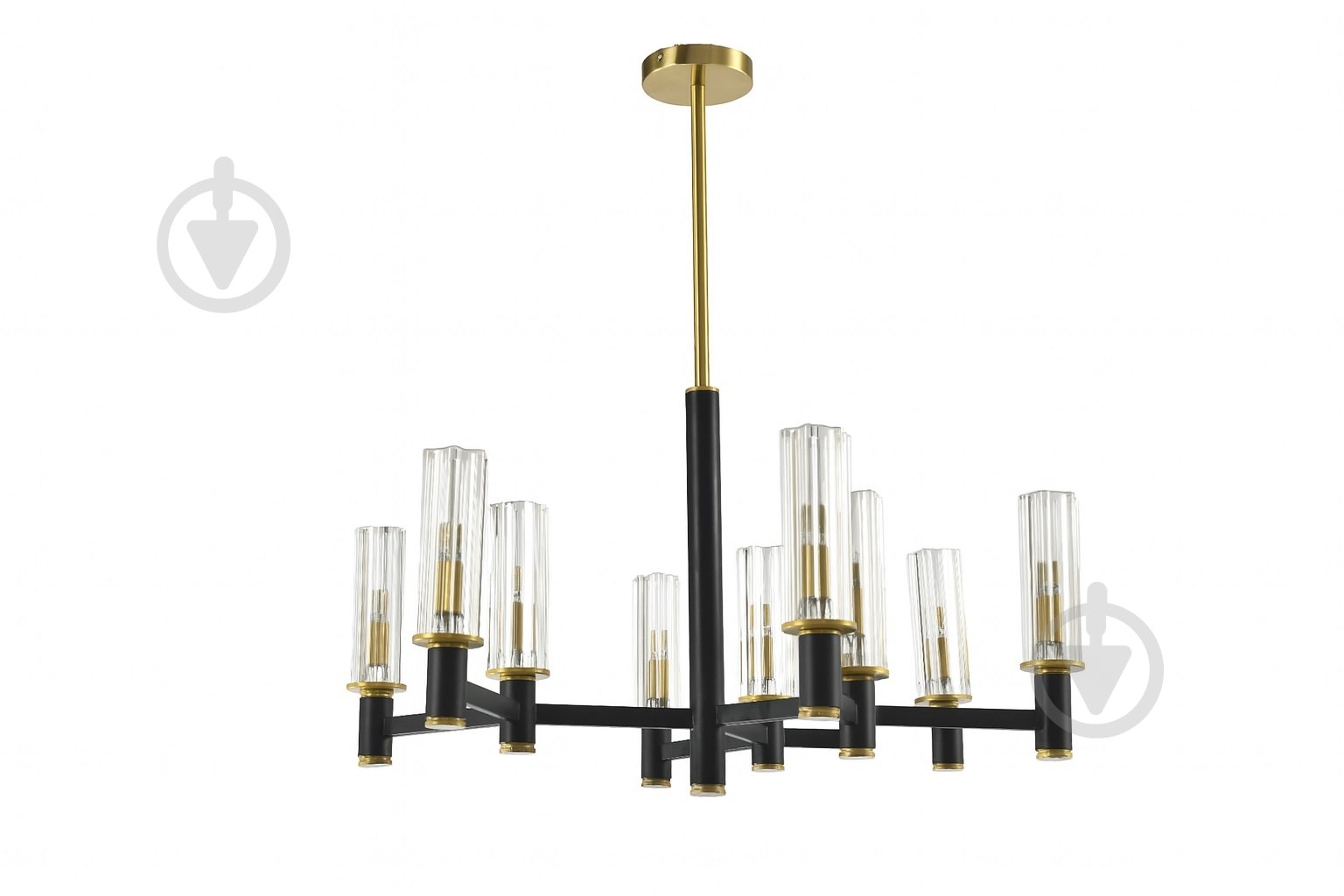Люстра стельова Sensio Rivola 9xG9 чорний/золото PR-PL241026-9 - фото 1 Люстра стельова Sensio Rivola 9xG9 чорний/золото PR-PL241026-9 - фото 1