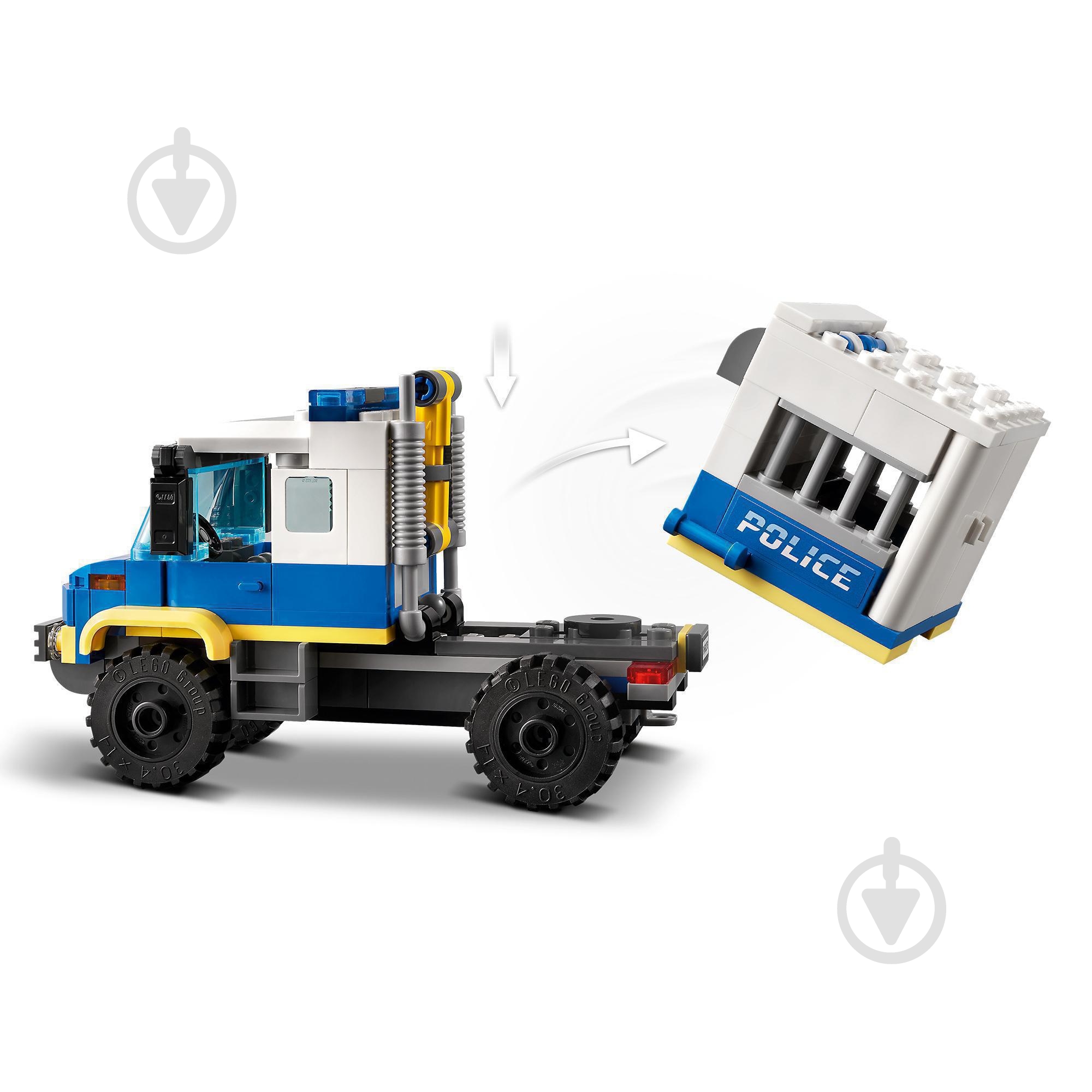 Конструктор LEGO City Поліцейська машина для перевезення в'язнів 60276 - фото 5