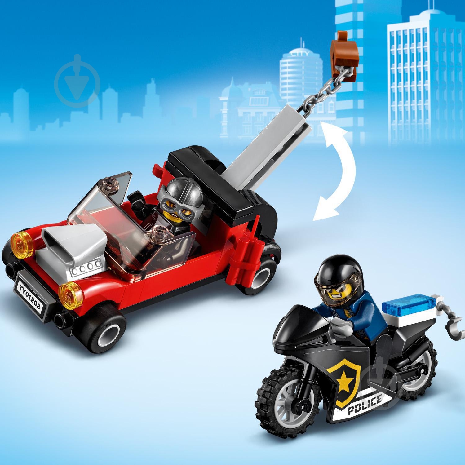 Конструктор LEGO City Поліцейська машина для перевезення в'язнів 60276 - фото 12
