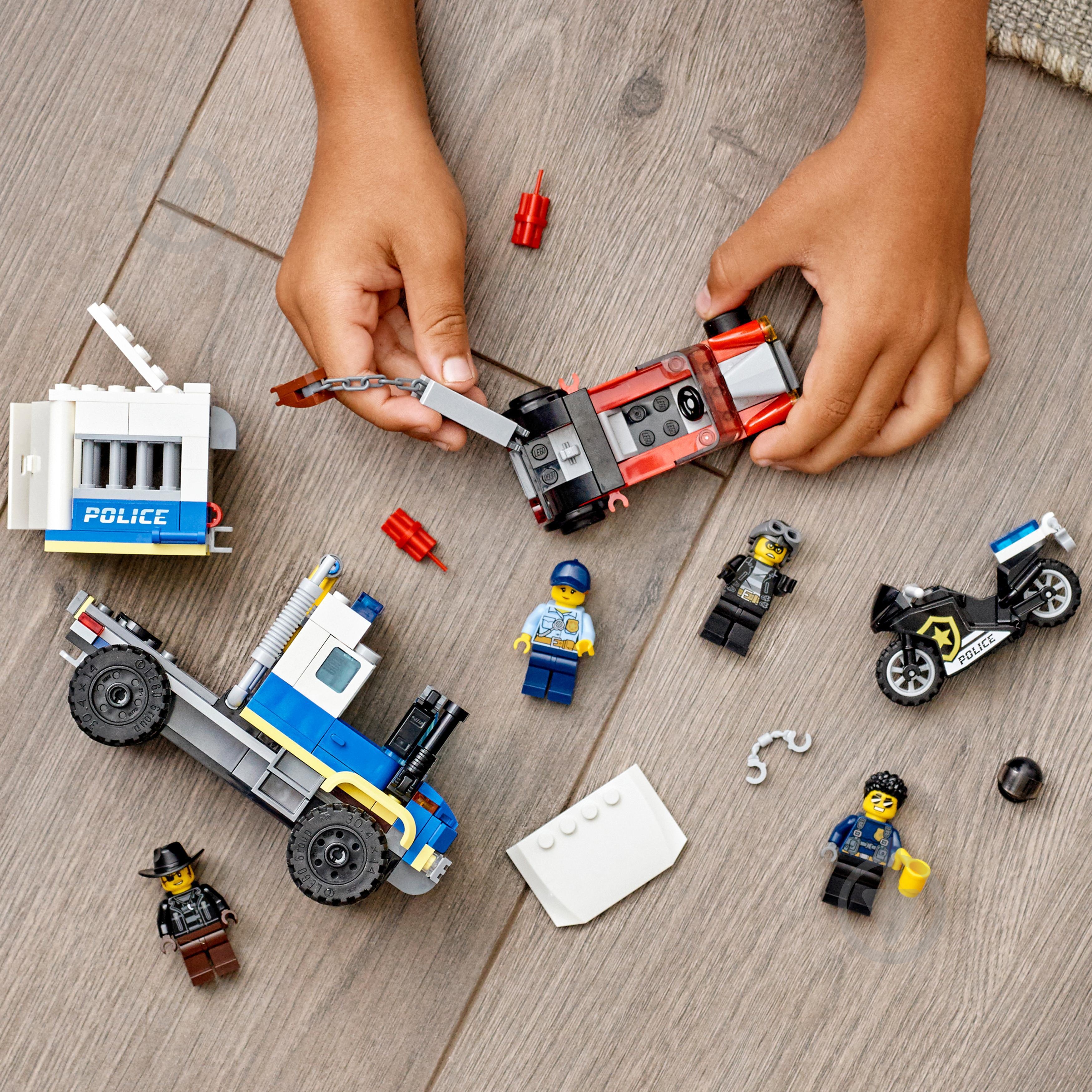 Конструктор LEGO City Поліцейська машина для перевезення в'язнів 60276 - фото 9