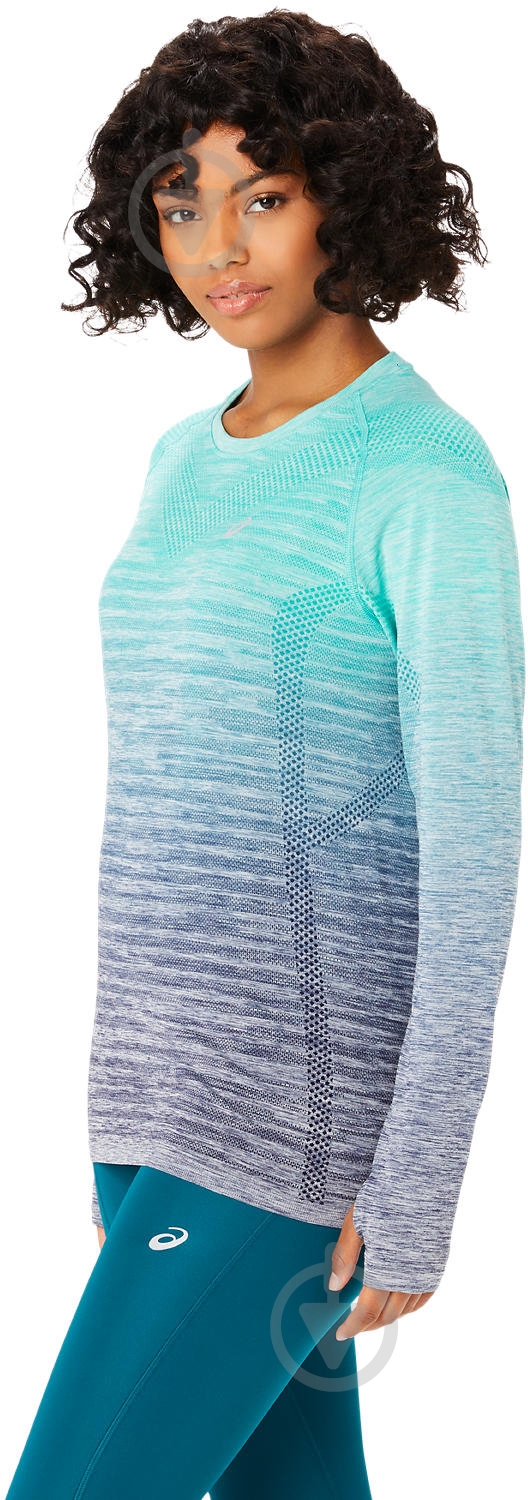 Футболка Asics SEAMLESS LS TOP 2012C392_302 р.XS зеленый - фото 2