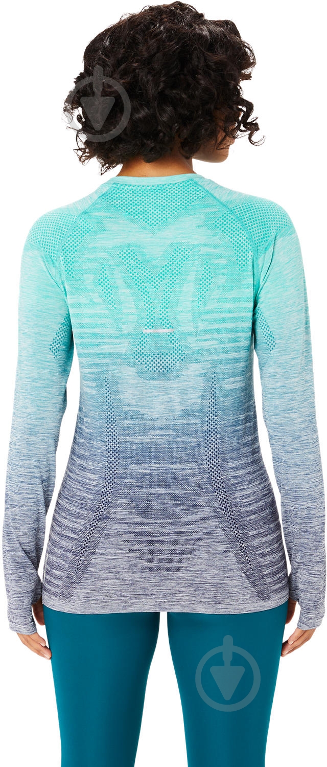 Футболка Asics SEAMLESS LS TOP 2012C392_302 р.XS зеленый - фото 3