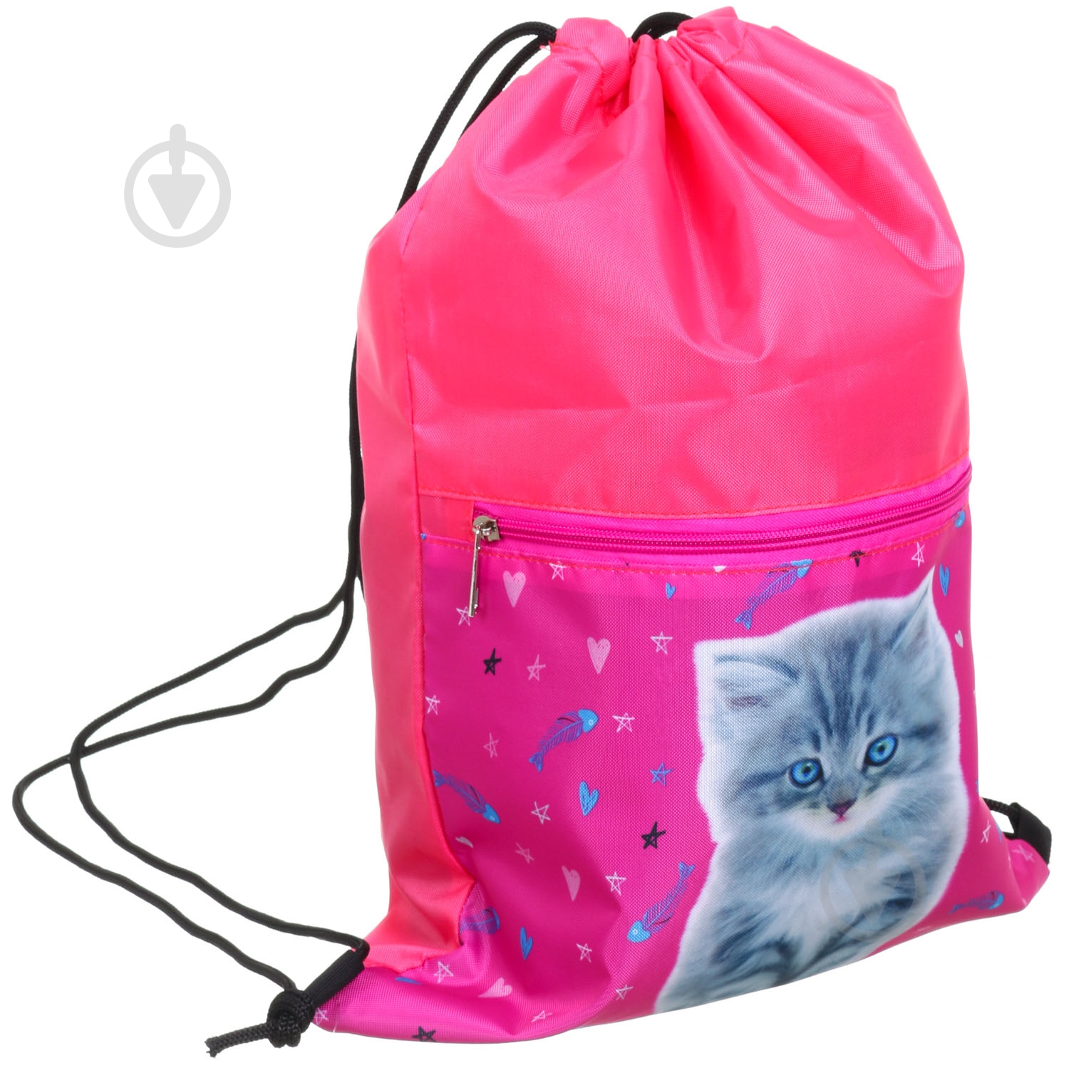 Сумка для обуви с молнией Котик - фото 2