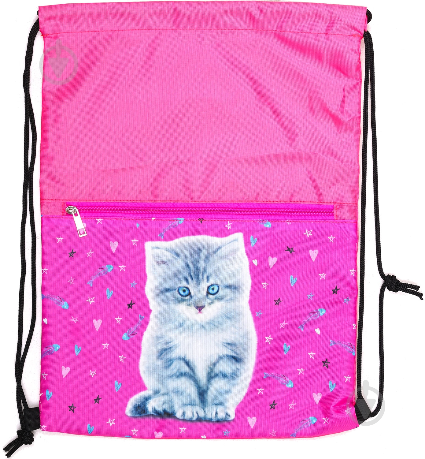 Сумка для обуви с молнией Котик - фото 4