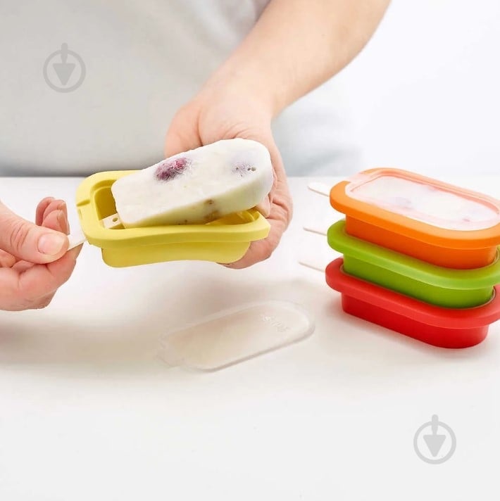 Набір форм для морозива Lekue Ice Lollies 2,6х10,5х6,5 см 4 шт. 882227 - фото 13 Набір форм для морозива Lekue Ice Lollies 2,6х10,5х6,5 см 4 шт. 882227 - фото 13