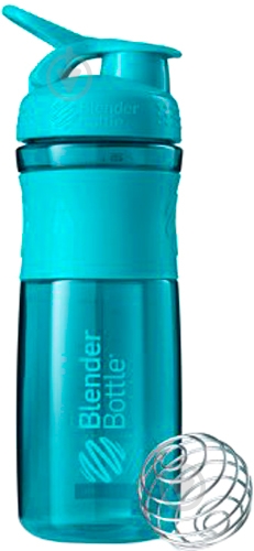 Спортивна пляшка Blender Bottle SM-Teal 820 мл бірюзова - фото 1 Спортивна пляшка Blender Bottle SM-Teal 820 мл бірюзова - фото 1