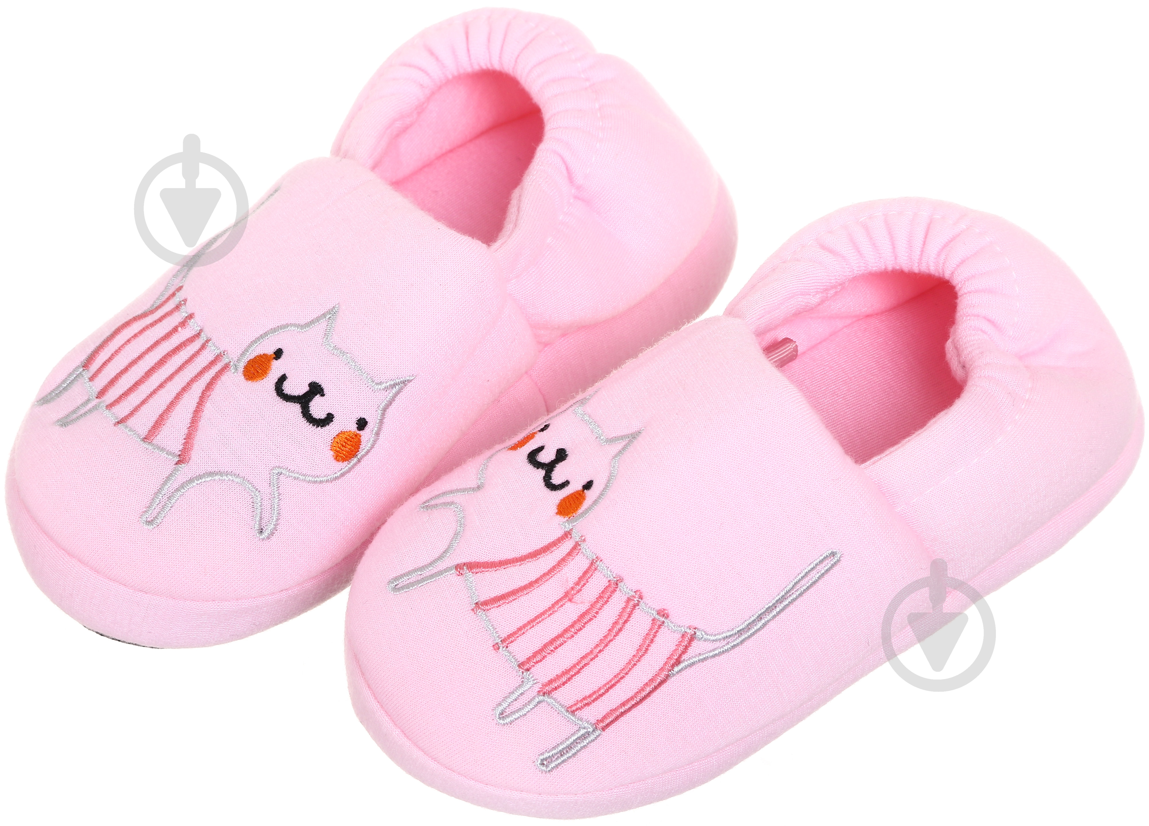 Тапочки детские Кот р.32-33 розовый KD-6 - фото 1
